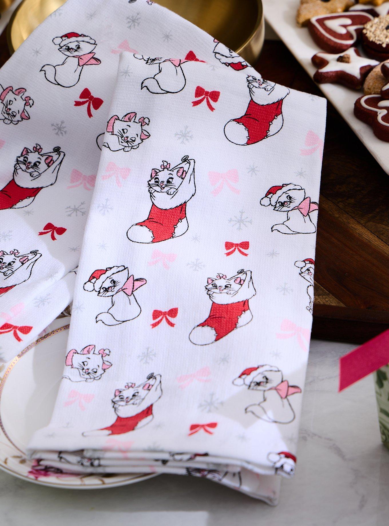 Disney The Aristocats Marie Stocking Holiday Kitchen Towel Set, , alternate - view 2