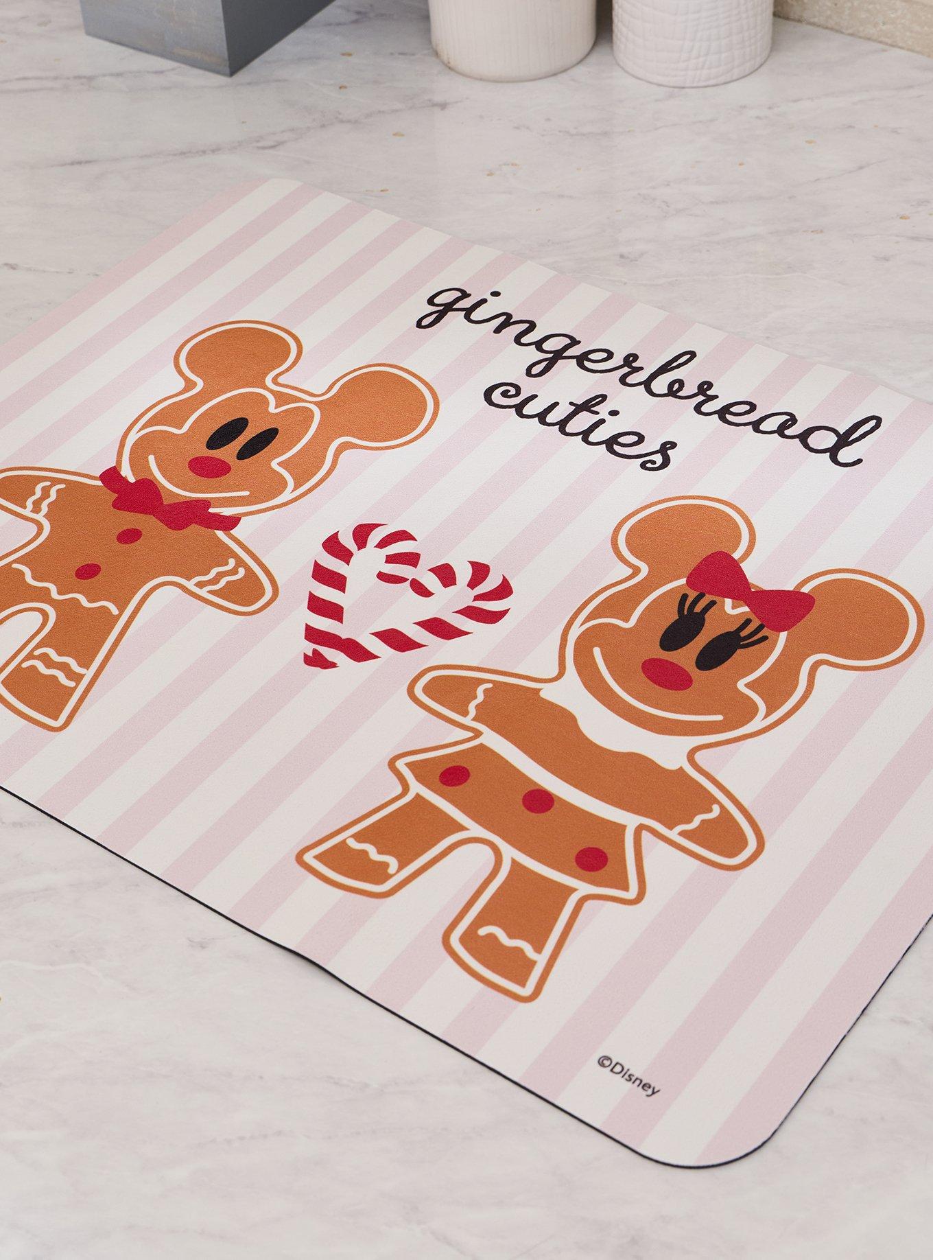 Disney Mickey & Minnie Gingerbread Cuties Drying Mat, , alternate - view 3