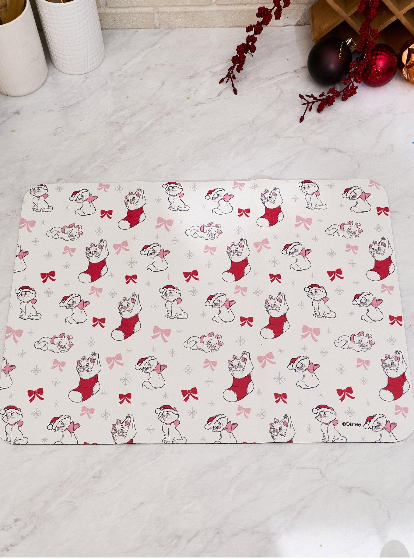 Disney The Aristocats Marie Stockings Allover Print Drying Mat, , alternate - view 4