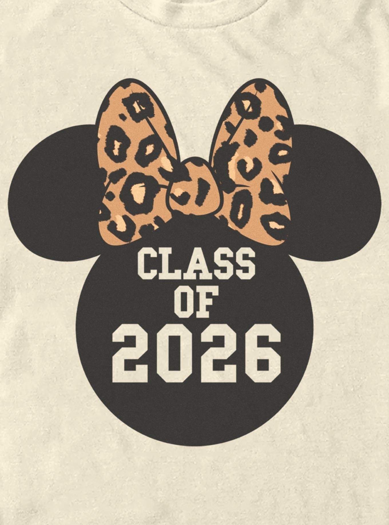 Disney Minnie Mouse Leopard Minnie 2026 T-Shirt, , hi-res