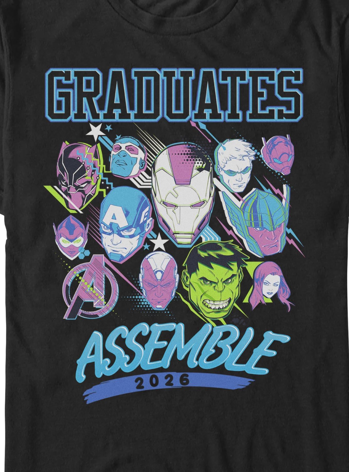 Marvel Avengers Grads Assemble 2026 T-Shirt, , hi-res