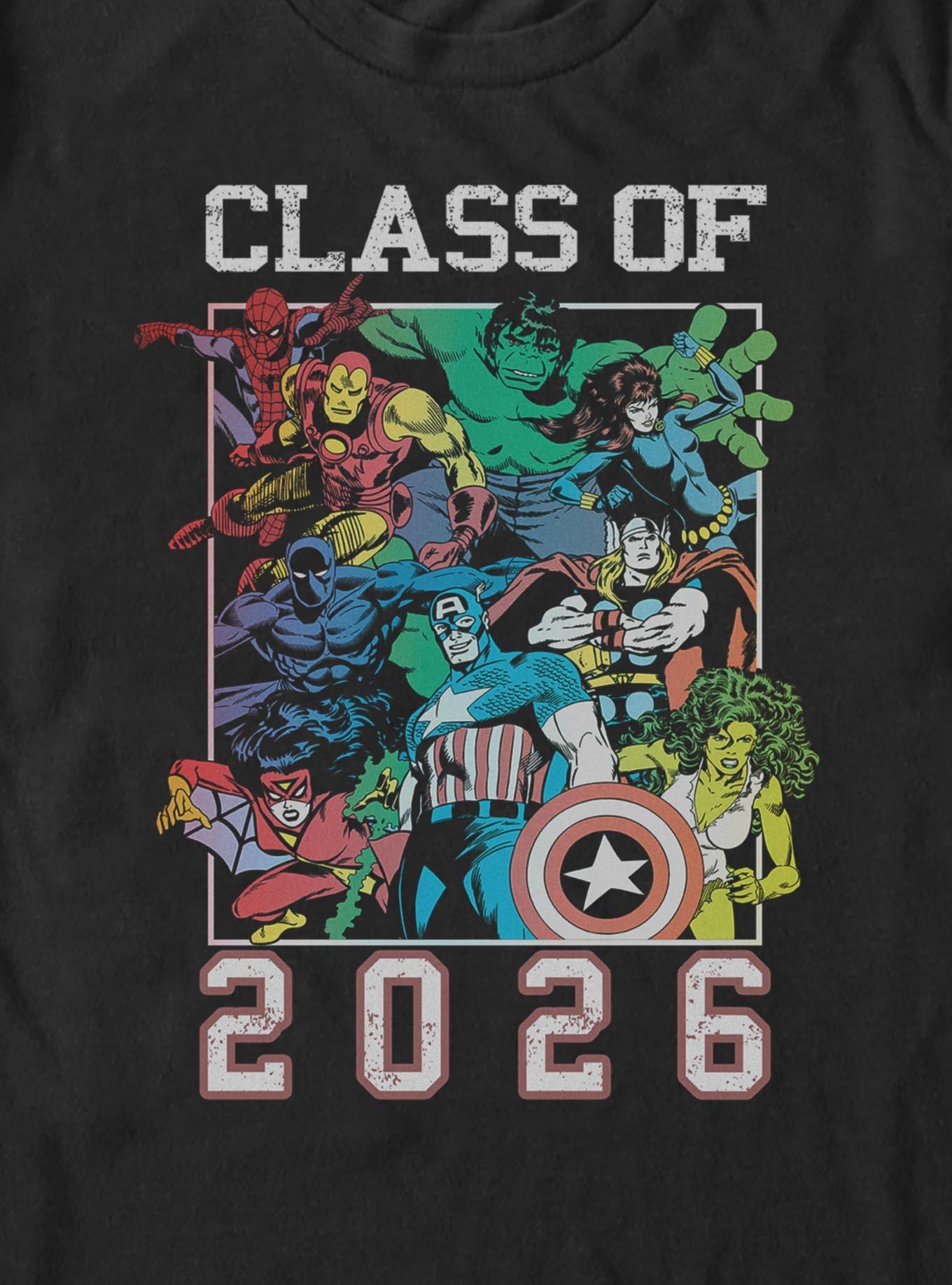 Marvel Class Of 2026 Crew T-Shirt, , hi-res