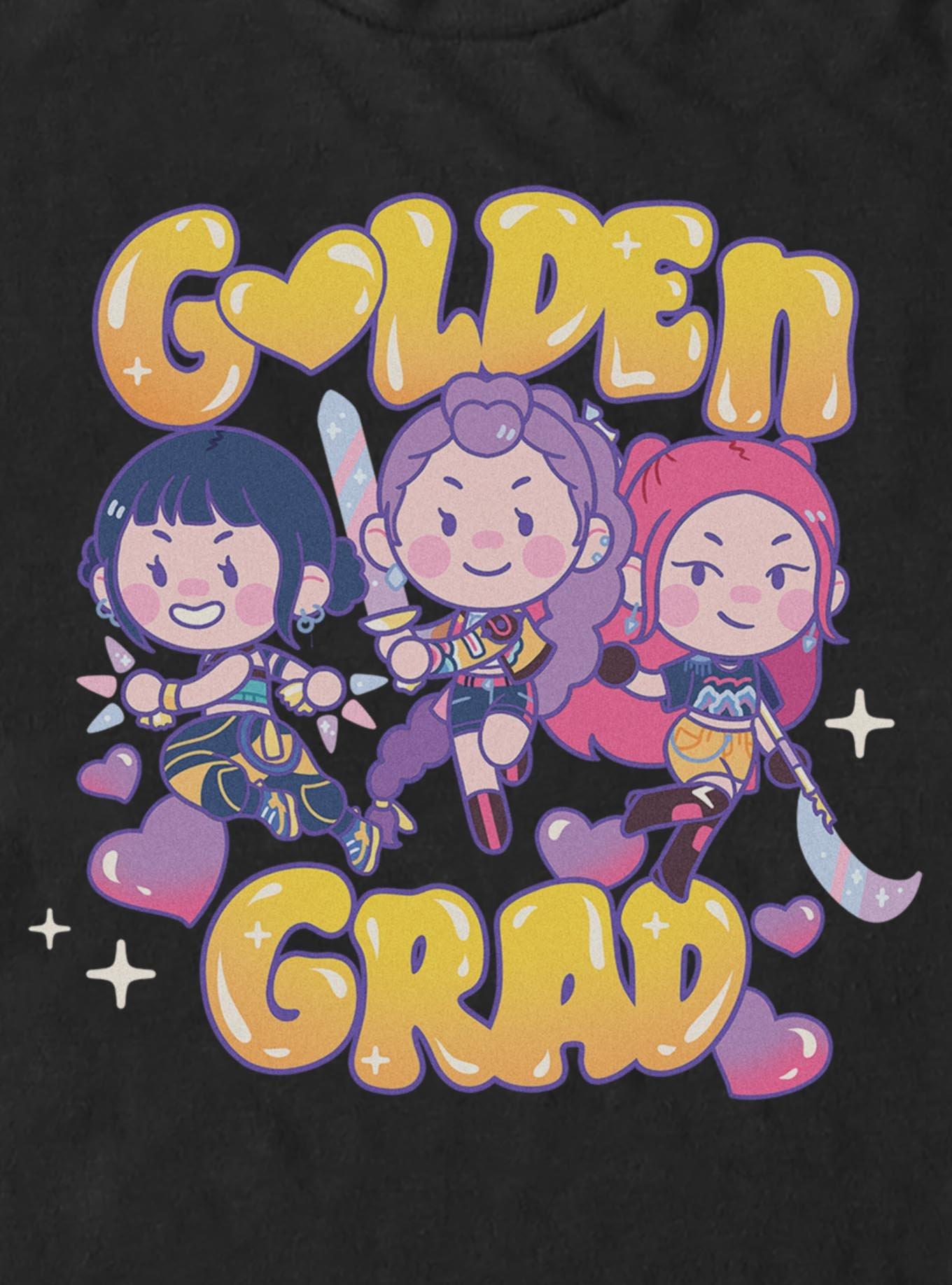KPop Demon Hunters HUNTR/X Golden Grad T-Shirt, , hi-res