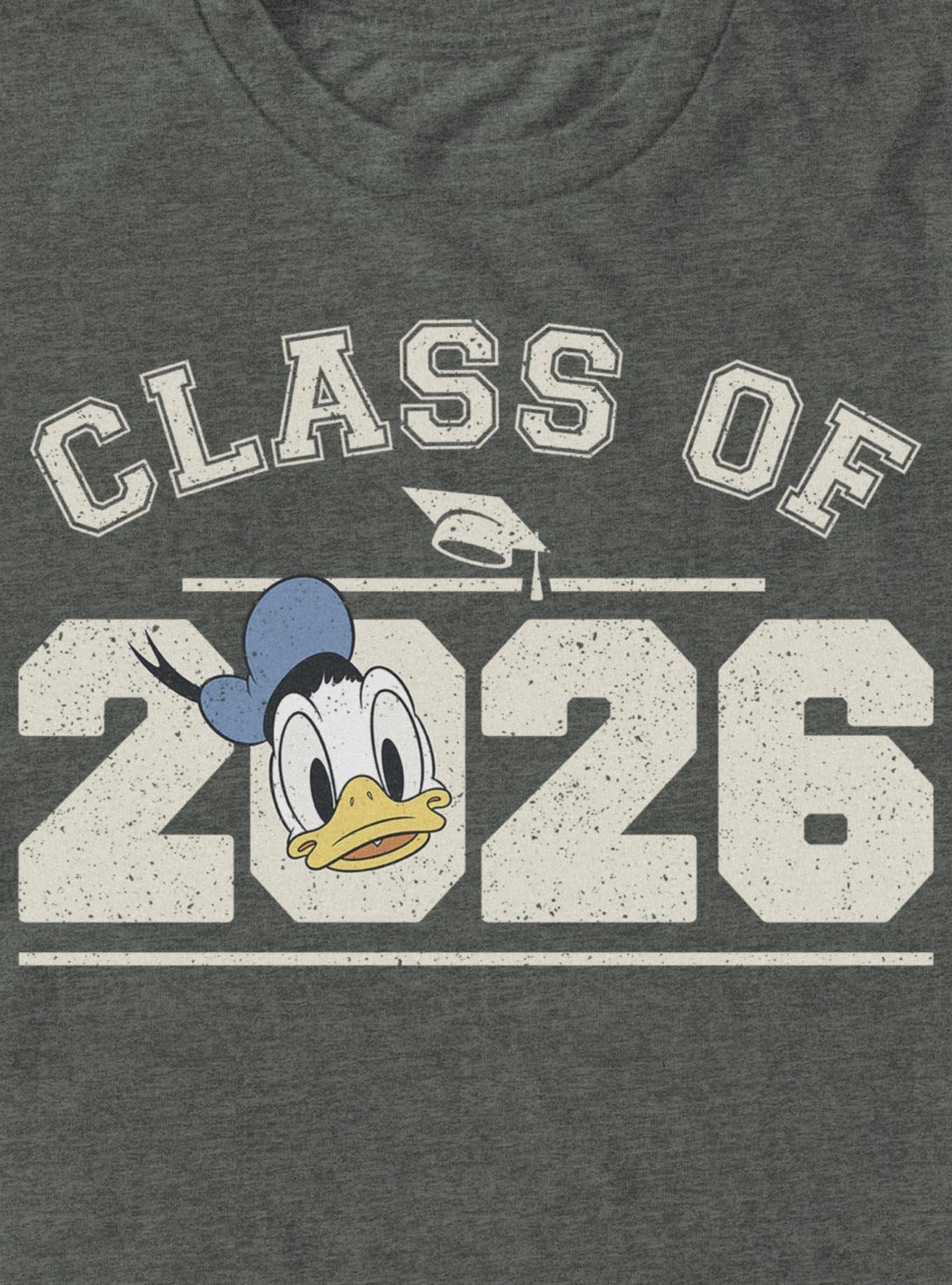 Disney Donald Duck Grad Class Of 2026 T-Shirt, , hi-res