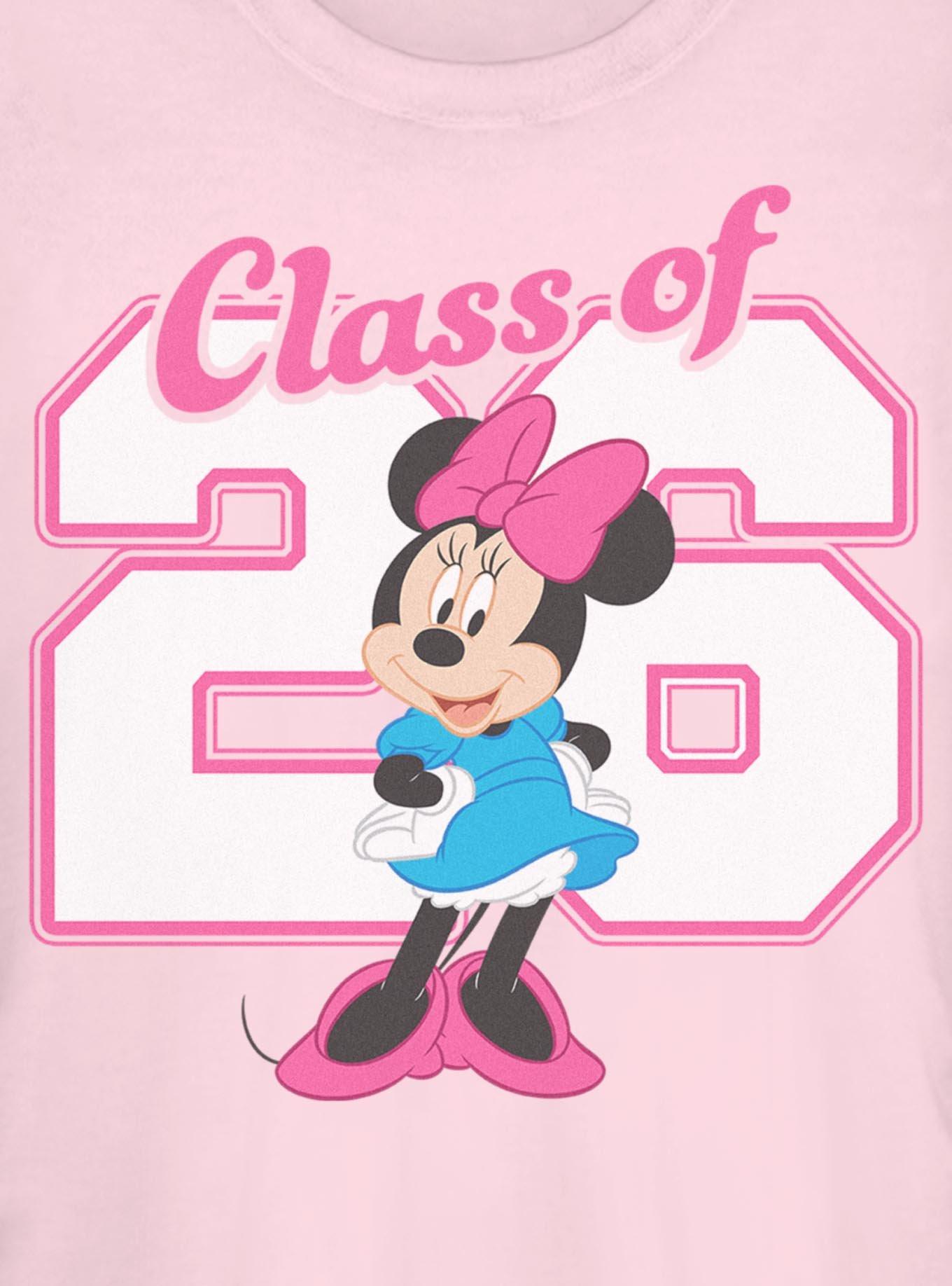 Disney Minnie Mouse Pose Class Of 26 Girls T-Shirt, , hi-res