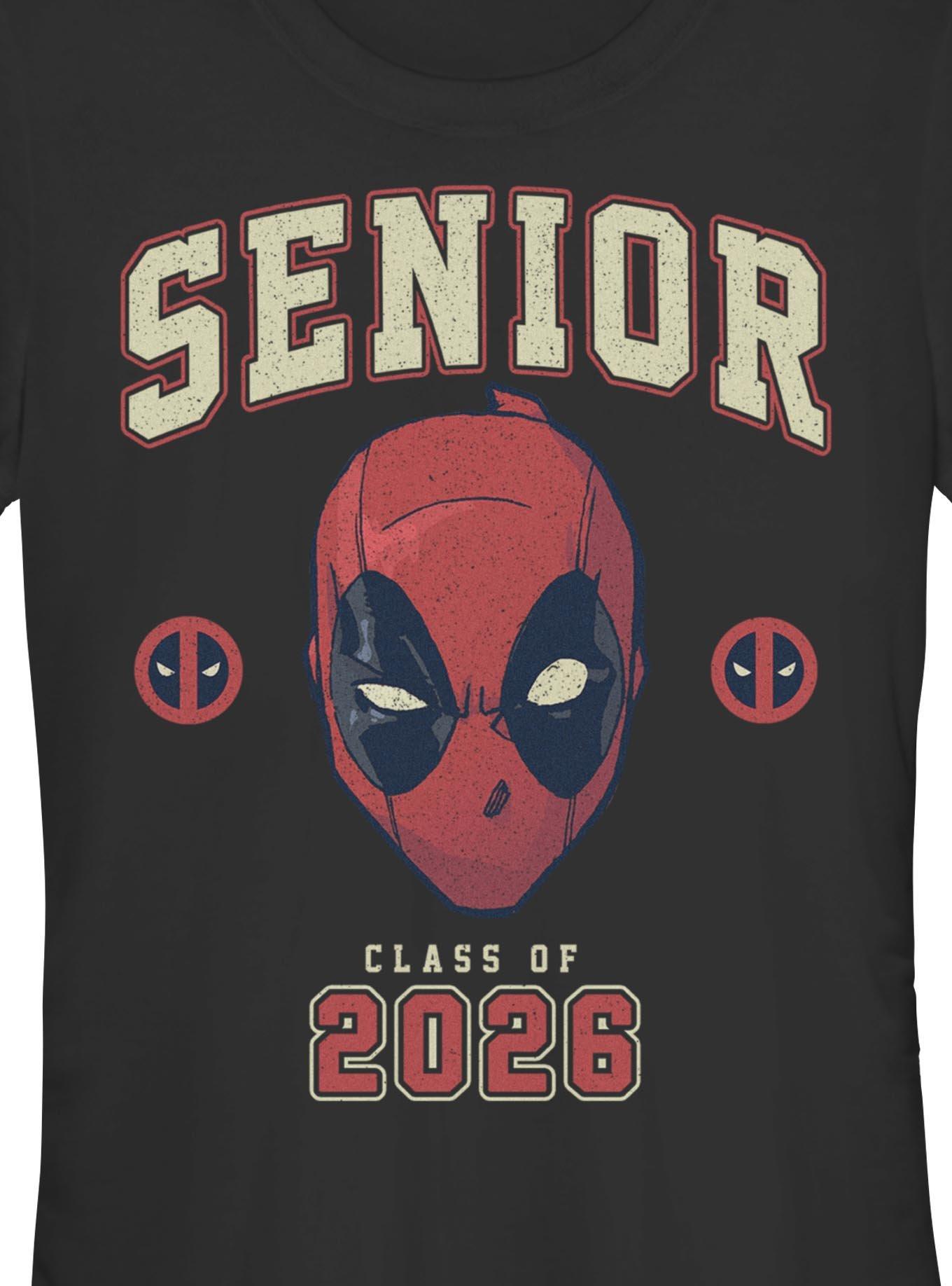Marvel Deadpool Senior Class Of 2026 Girls T-Shirt, , hi-res