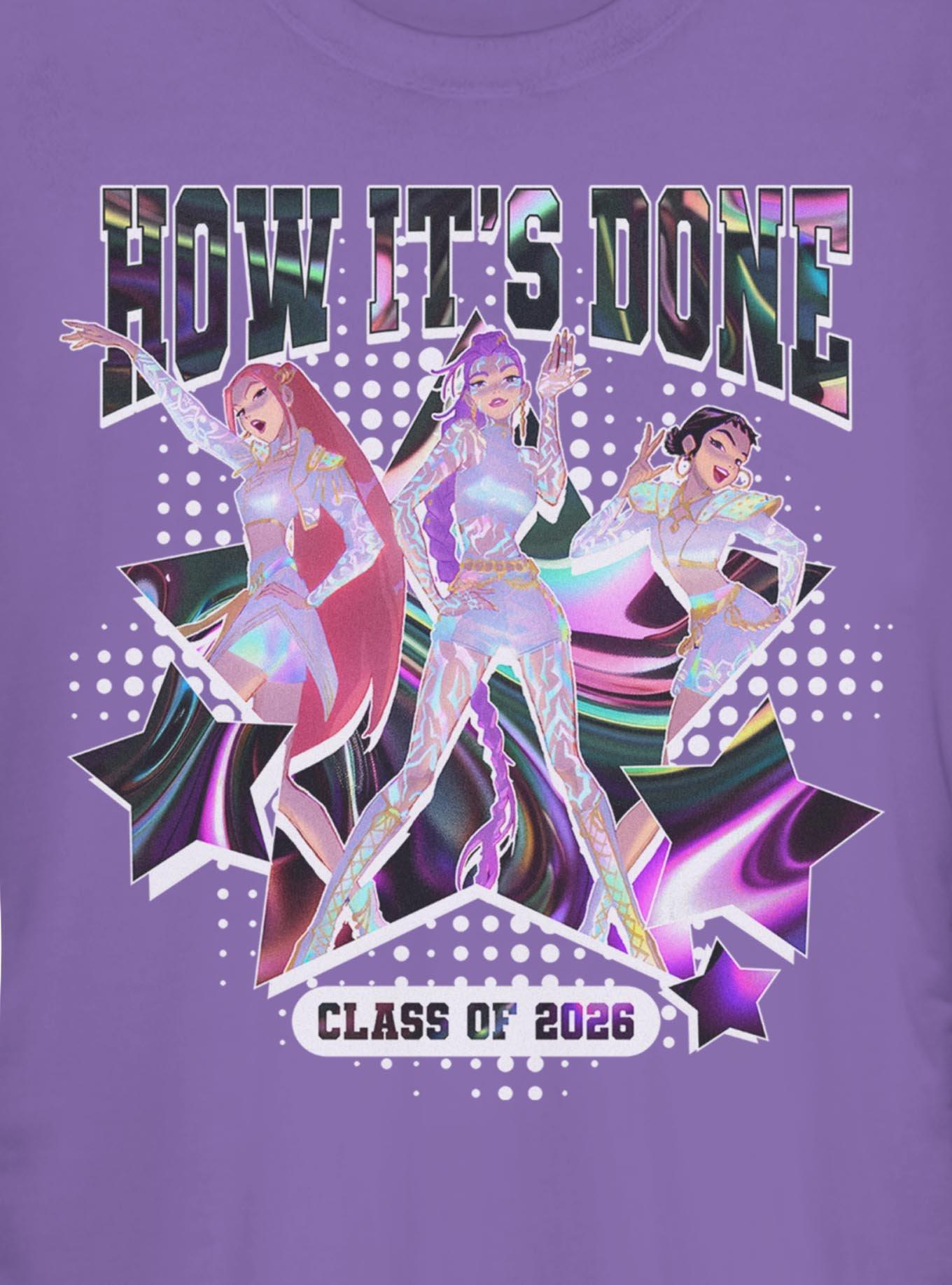 KPop Demon Hunters HUNTR/X Class Of 2026 Girls T-Shirt, , hi-res