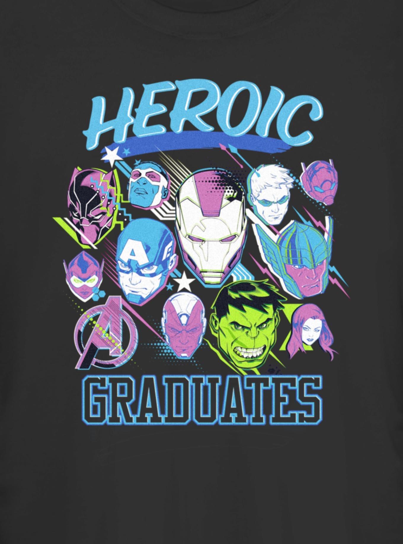Marvel Avengers Heroic Grad Girls T-Shirt, , hi-res
