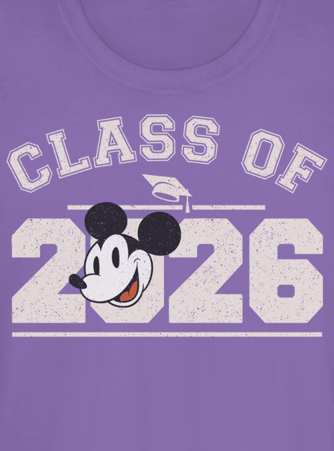 Disney Mickey Mouse Grad Mickey 2026 Class Girls T-Shirt, , hi-res