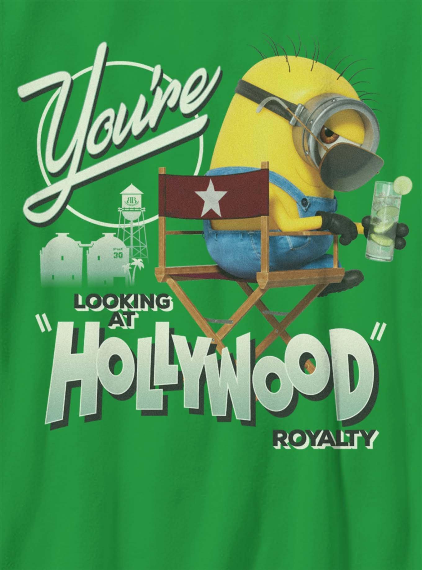 Minions You're Looking At Hollywood Royalty Youth T-Shirt, , hi-res