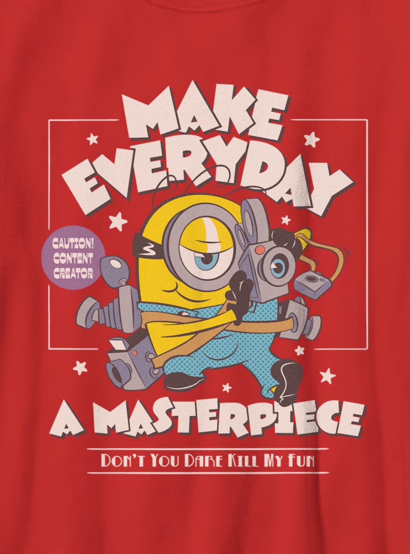 Minions Make Everyday A Masterpiece Youth T-Shirt, , hi-res