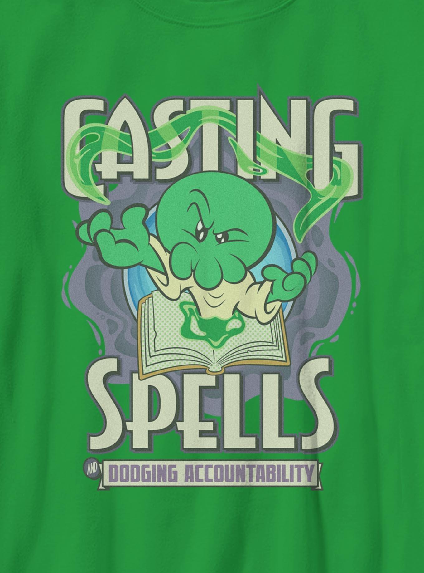 Minions Casting Spells Dodging Accountability Youth T-Shirt, , hi-res