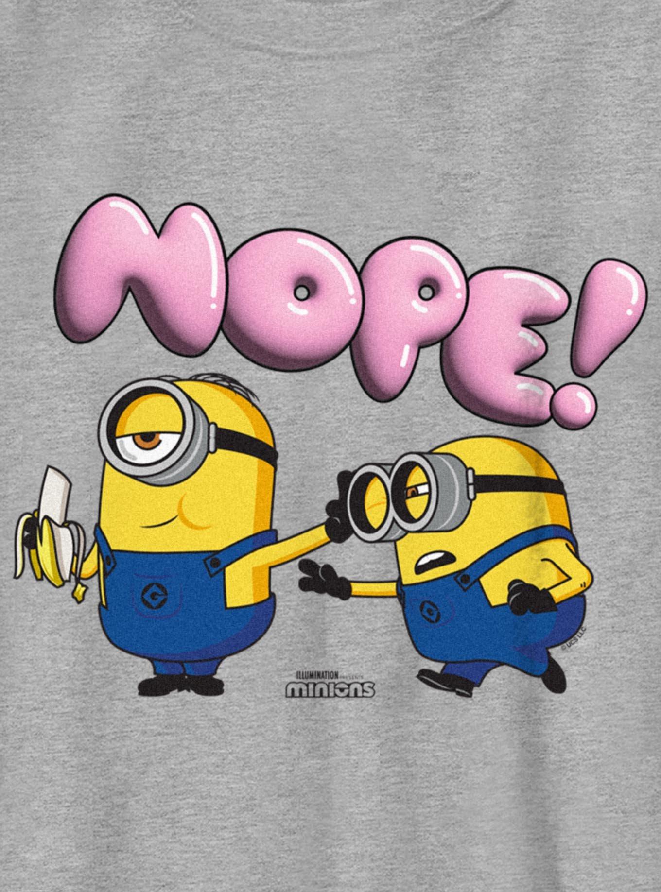 Minions Nope Push Youth T-Shirt