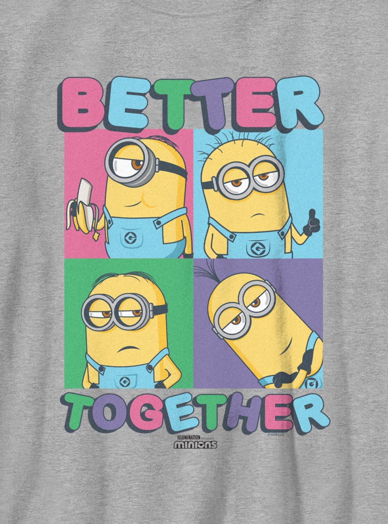 Minions Panels Better Together Youth T-Shirt, , hi-res