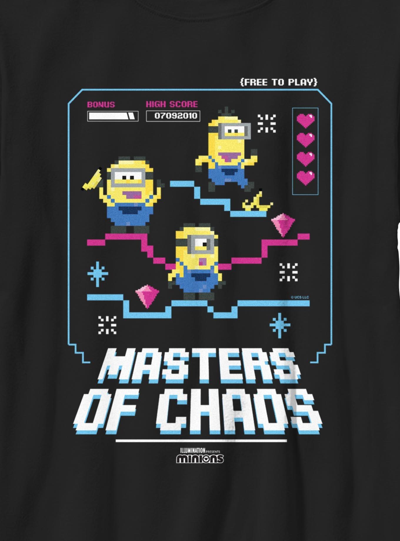 Minions Masters Of Chaos Youth T-Shirt