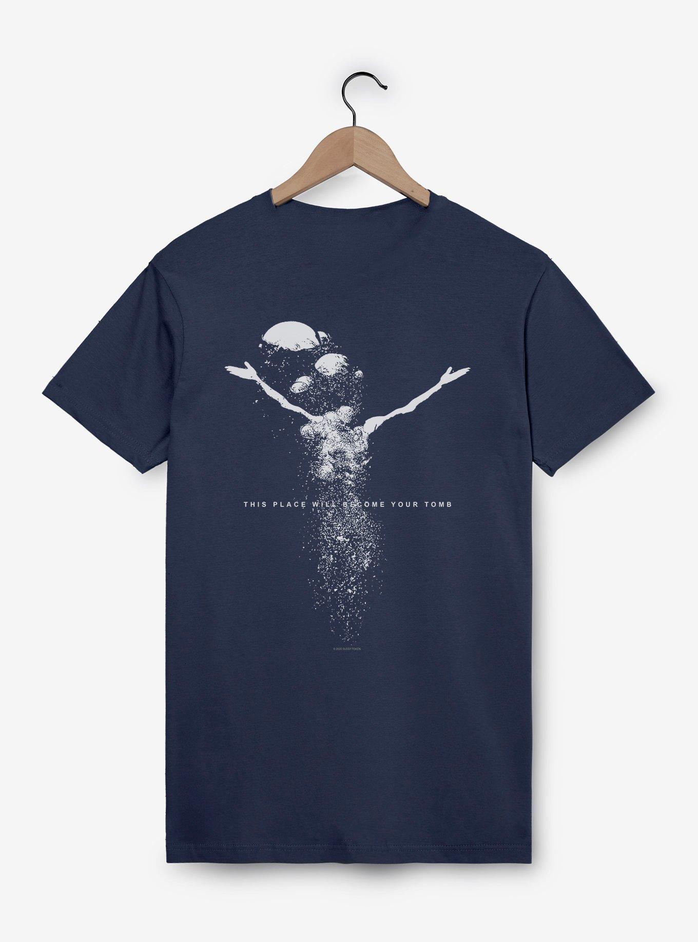 Sleep Token This Place Will Become Your Tomb T-Shirt, MIDNIGHT NAVY, alternate