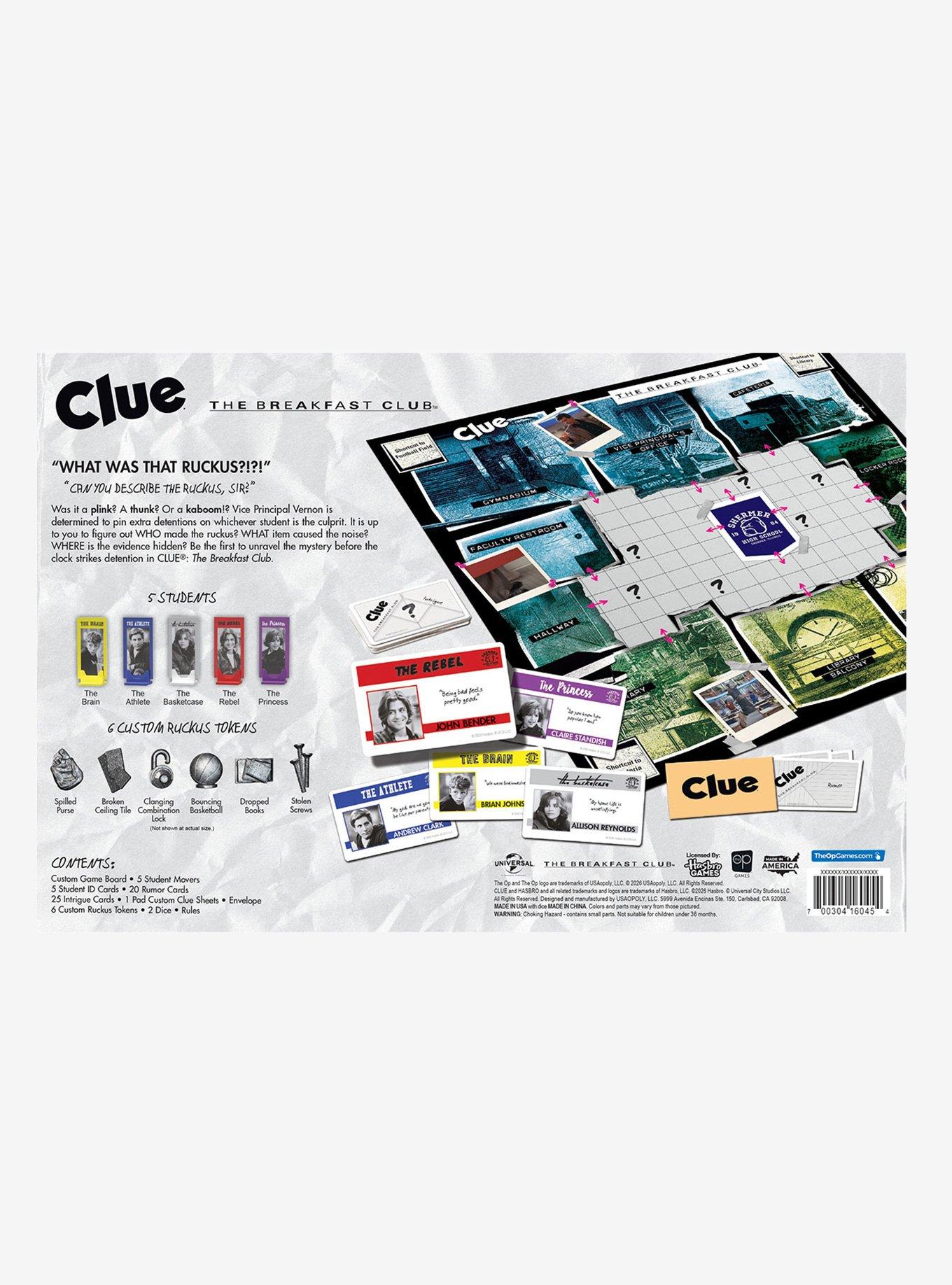 The Breakfast Club Clue Game, , alternate - view 3