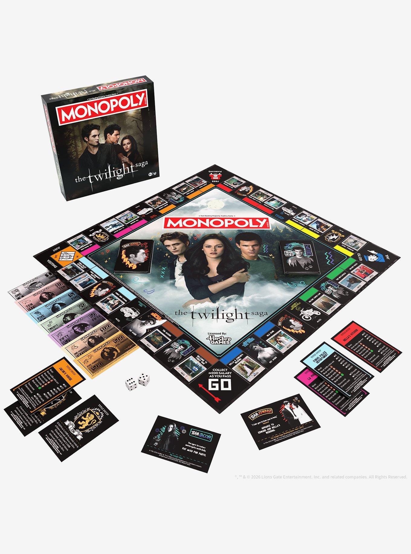 The Twilight Saga Monopoly Board Game, , alternate - view 3