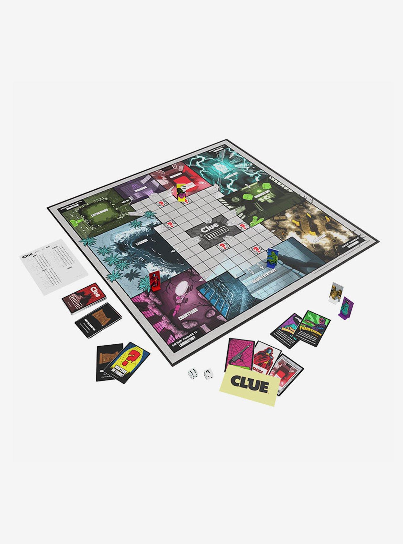 Universal Monsters Clue Game