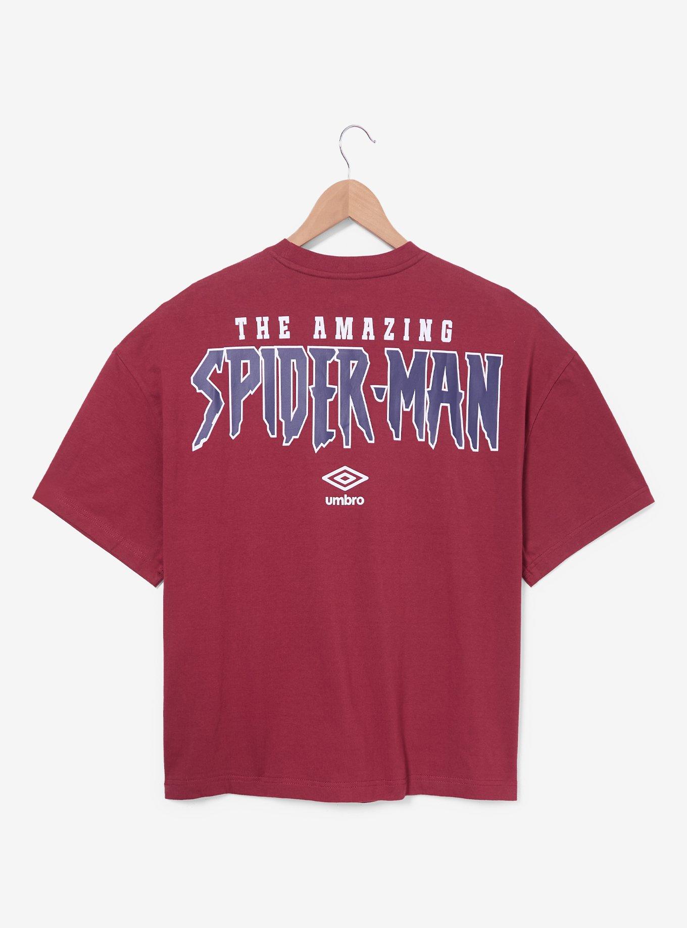 Marvel Spider-Man x Umbro Boxy Fit T-Shirt — BoxLunch Exclusive