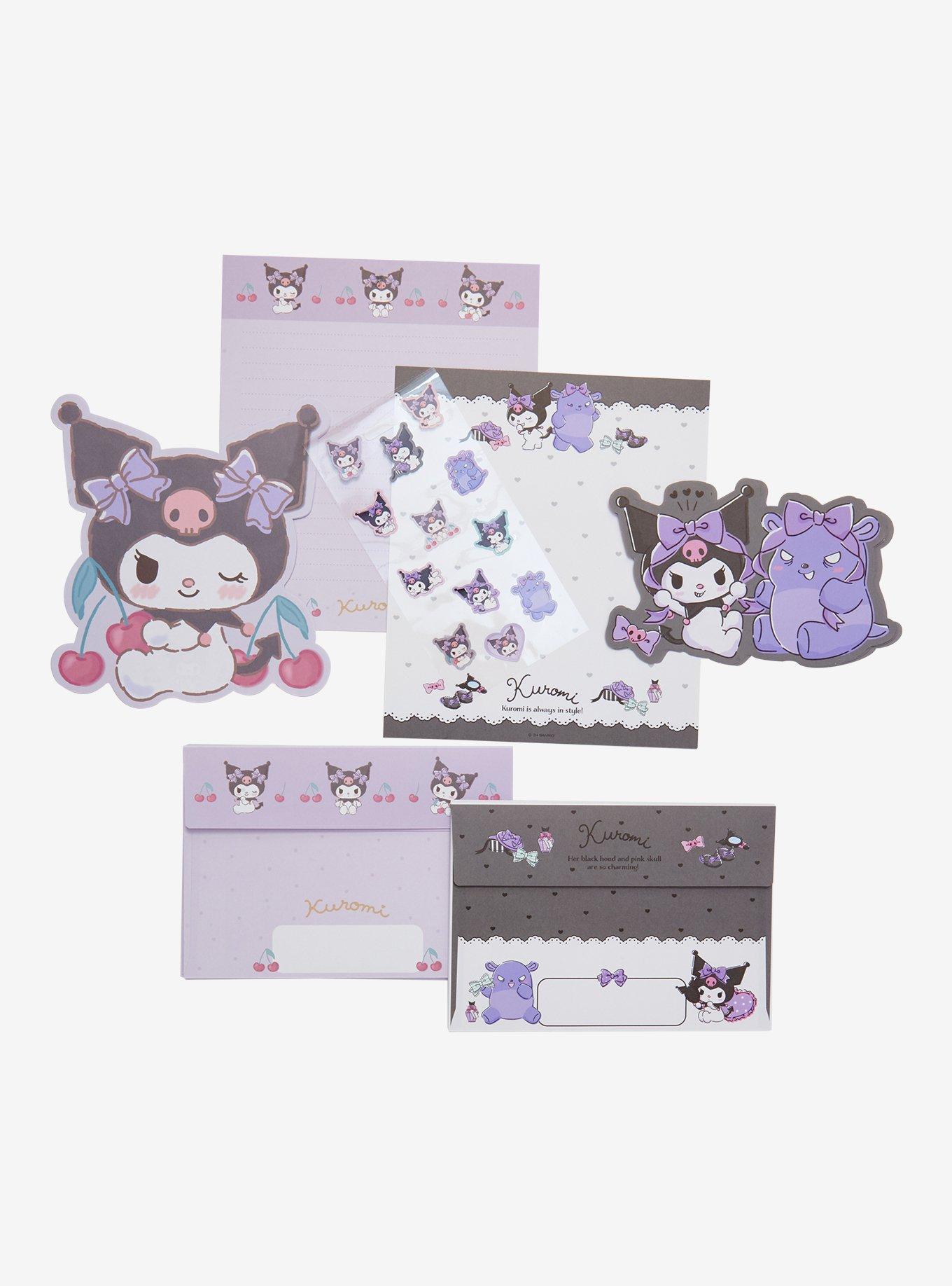 Sanrio Japan Originals Kuromi Letter Set, , hi-res