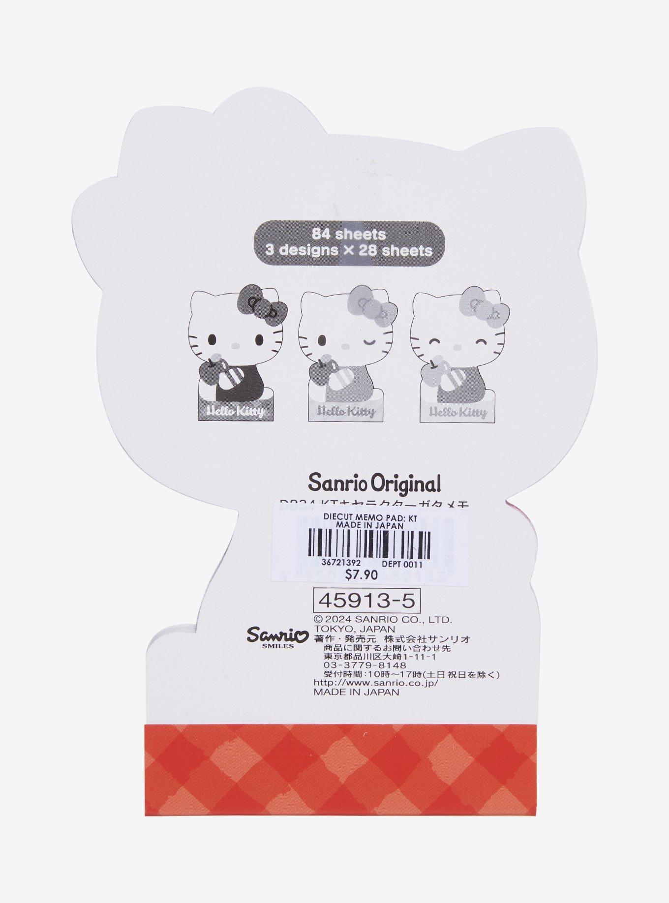 Sanrio Japan Originals Hello Kitty Figural Memo Pad, , alternate - view 3