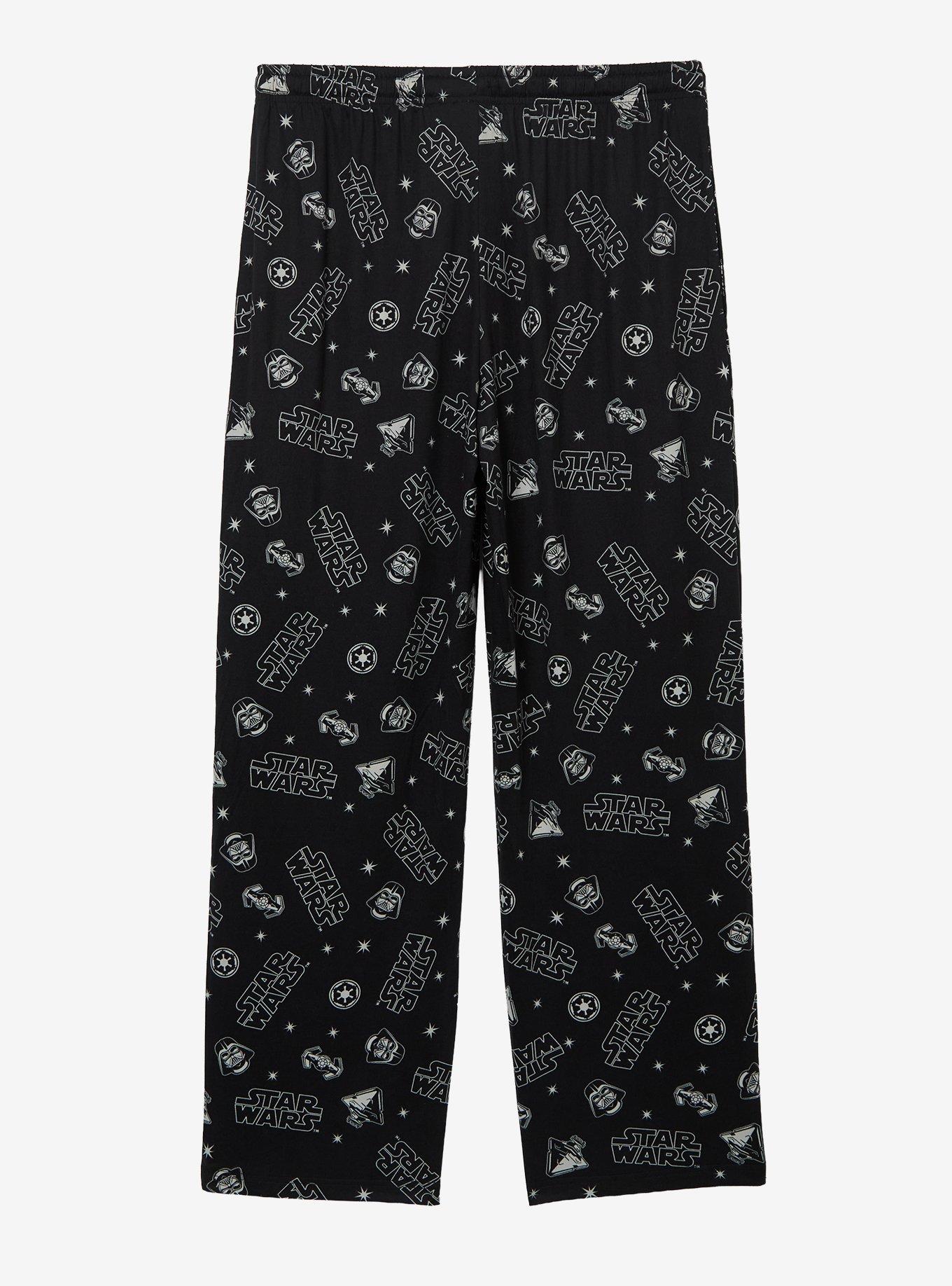 Star Wars Dark Side Logo Allover Print Sleep Pants - BoxLunch Exclusive, , alternate - view 2