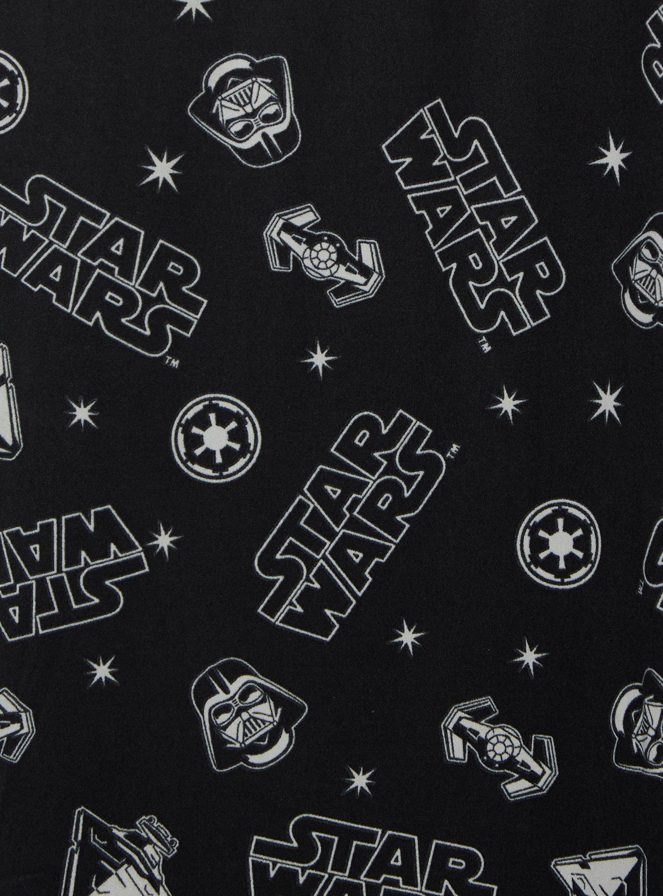 Star Wars Dark Side Logo Allover Print Sleep Pants - BoxLunch Exclusive, , alternate - view 3