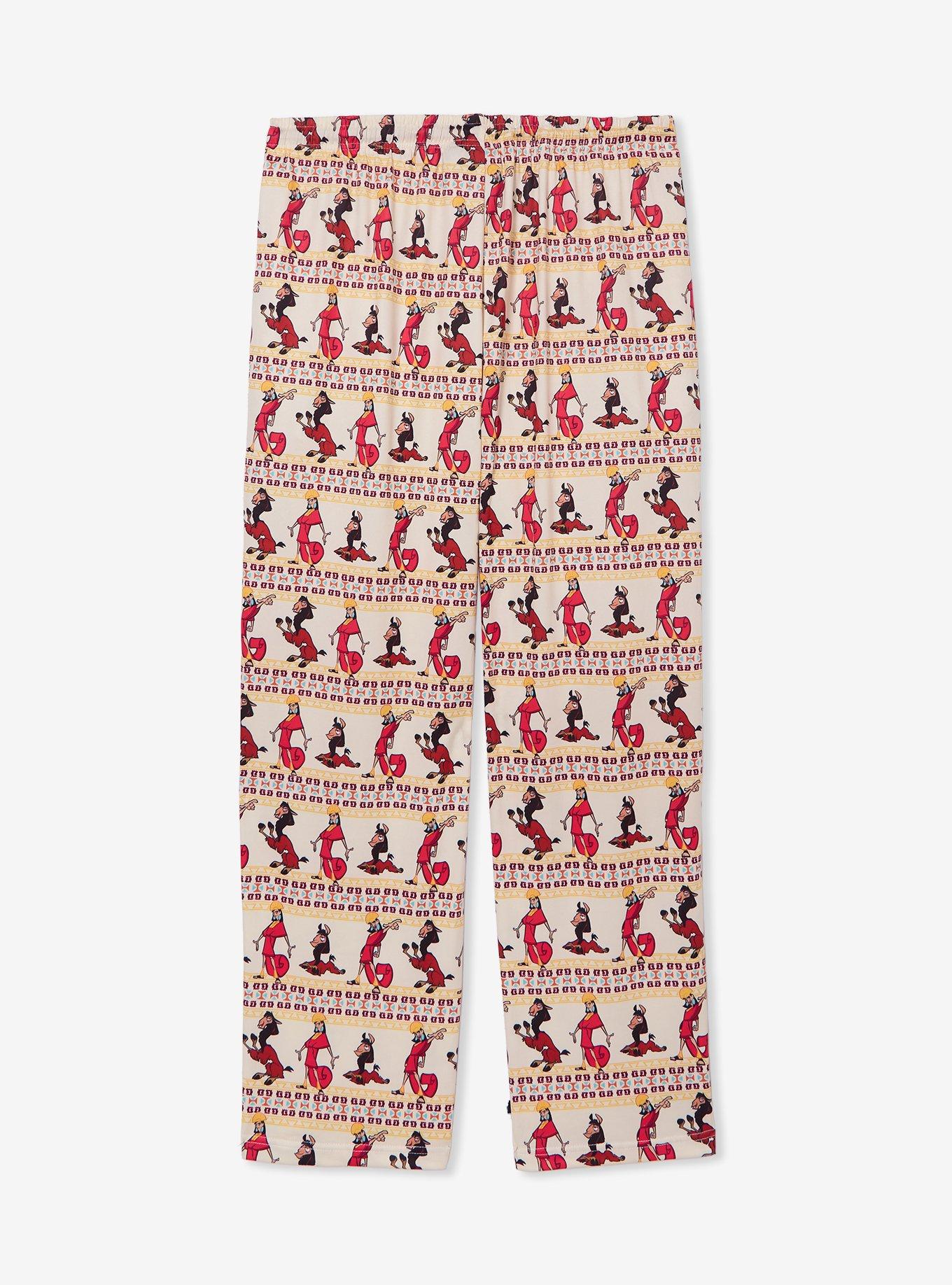 Disney The Emperor's New Groove Kuzco Sleep Pants &mdash; BoxLunch Exclusive, RED, alternate - view 2