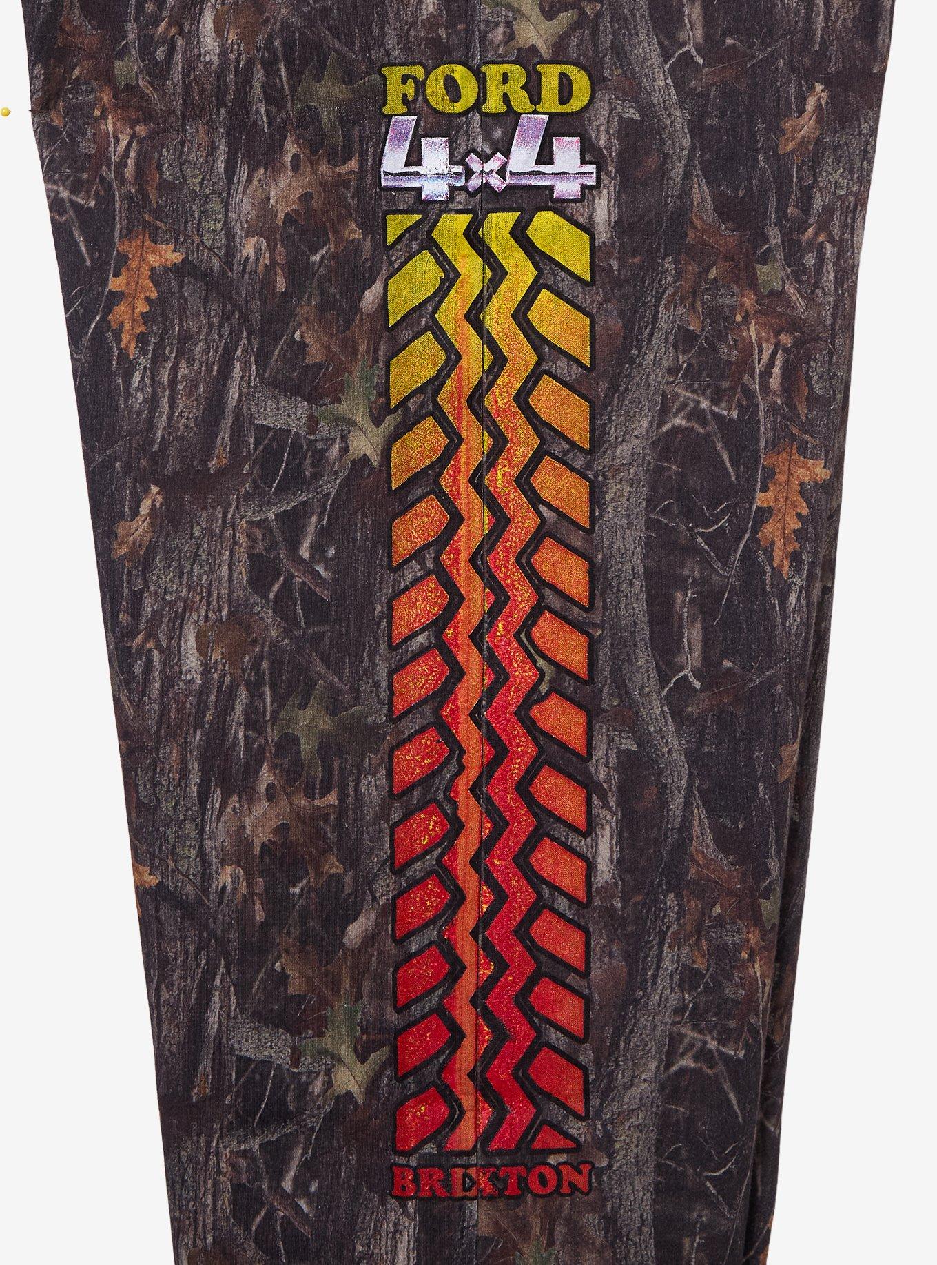 Brixton Ford 4x4 Camo Chrome Joggers &mdash; BoxLunch Exclusive, BLACK, alternate - view 3