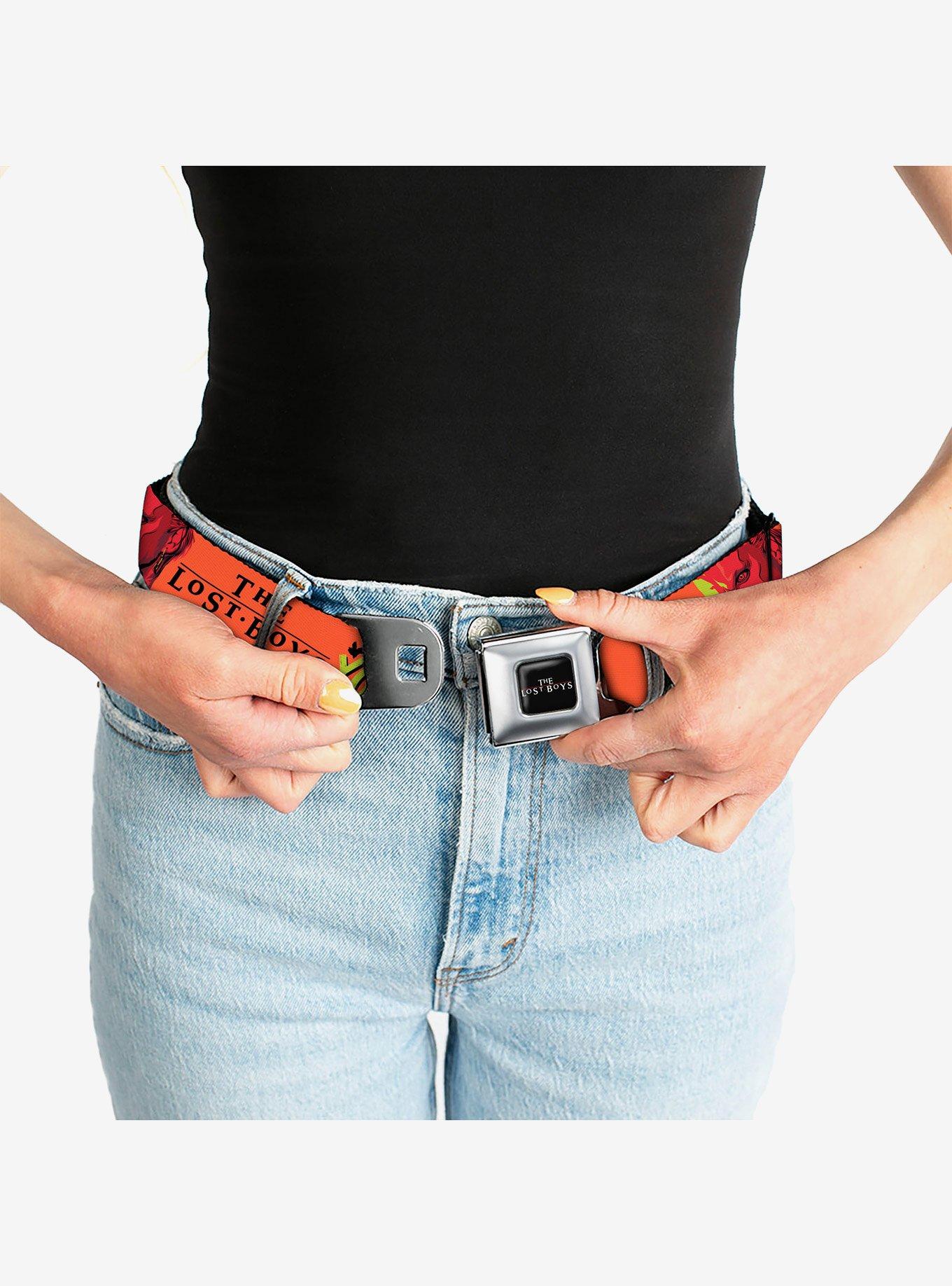 The Lost Boys You're Just My Blood Type David Pose Youth Seatbelt Buckle Belt, , alternate - view 6