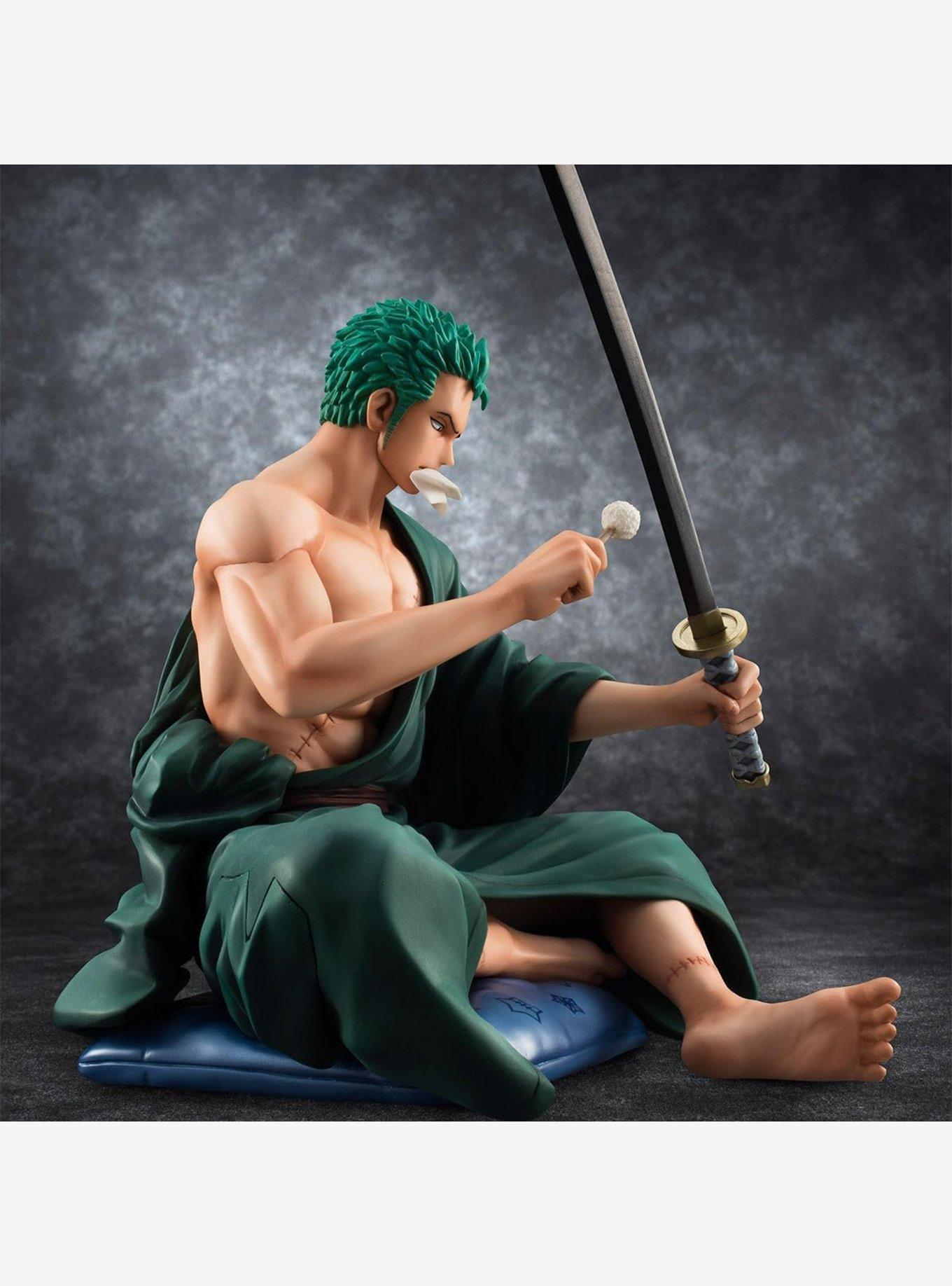 One Piece Portrait of Pirates S.O.C. Roronoa Zoro Figure, , alternate - view 3