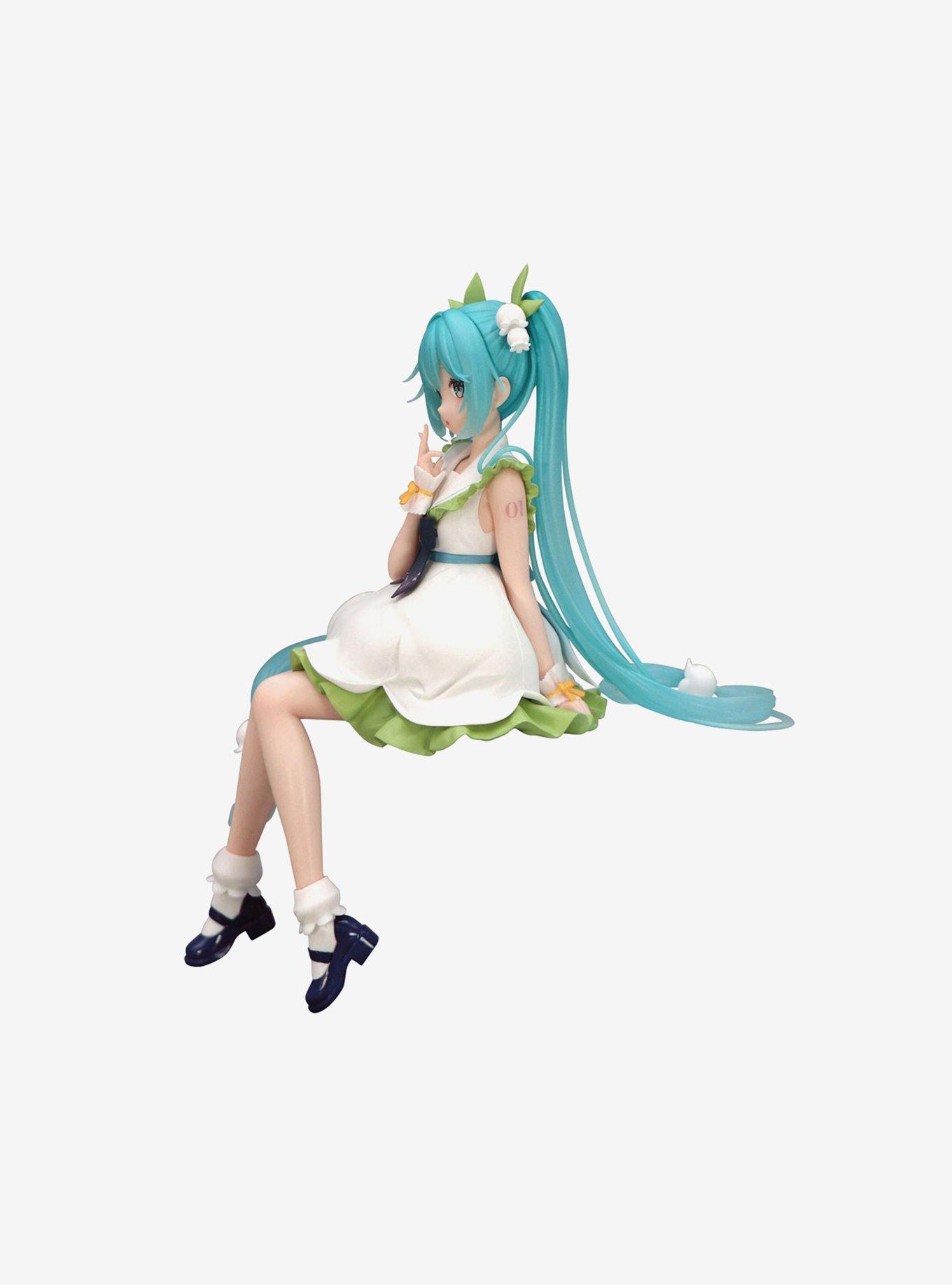 Hatsune Miku Noodle Stopper Figure (Flower Fairy Lily of the Valley Ver.) Figure, , hi-res