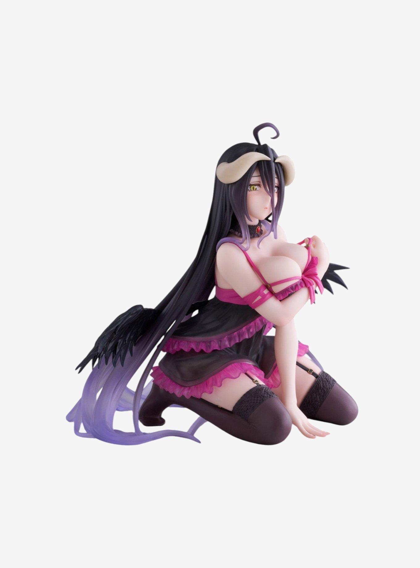 Taito Overlord Desktop Cute Albedo (Negligee Ver.) Figure, , alternate - view 3