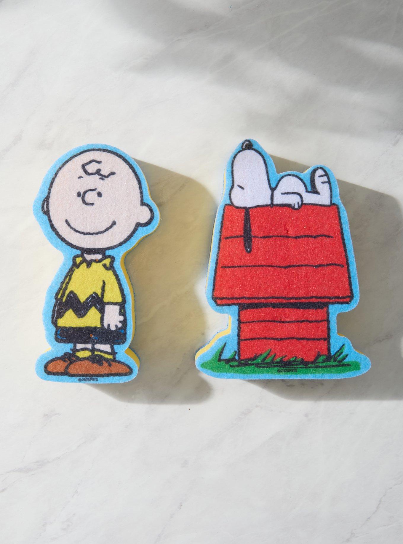 Peanuts Snoopy & Charlie Brown Sponge Set, , hi-res