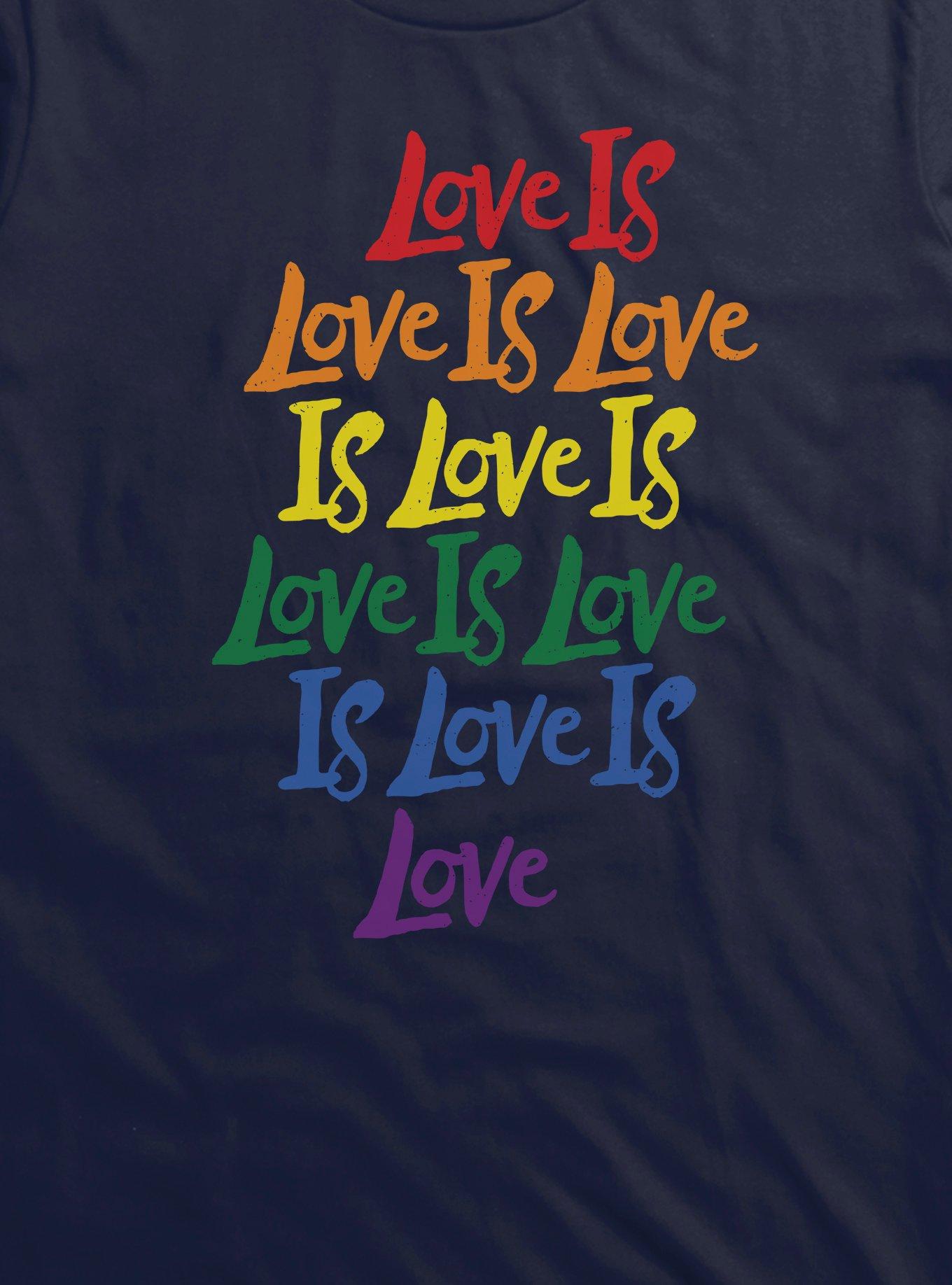Love Is Love Is Love T-Shirt, , hi-res