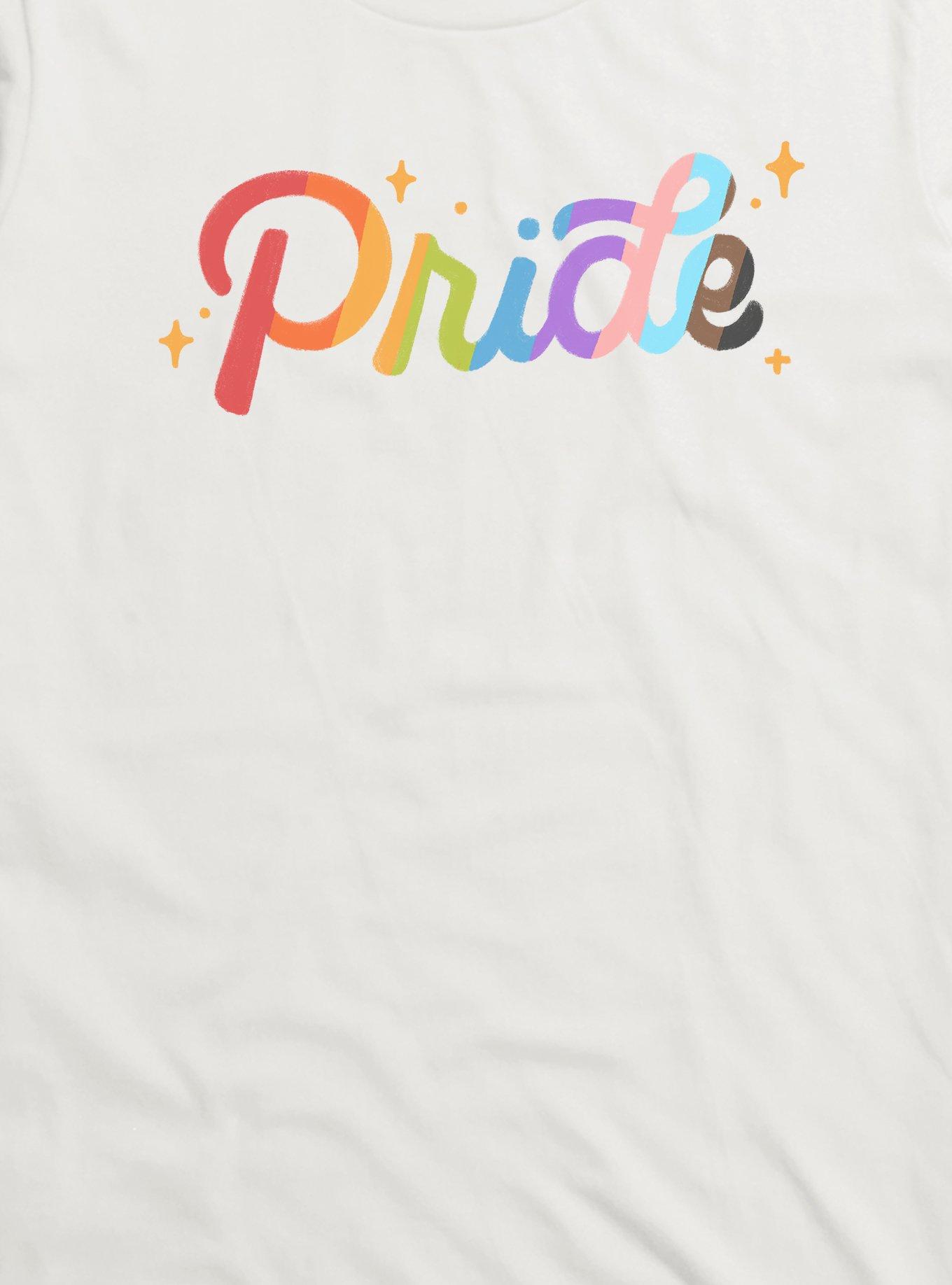 Pride In Cursive T-Shirt, , hi-res