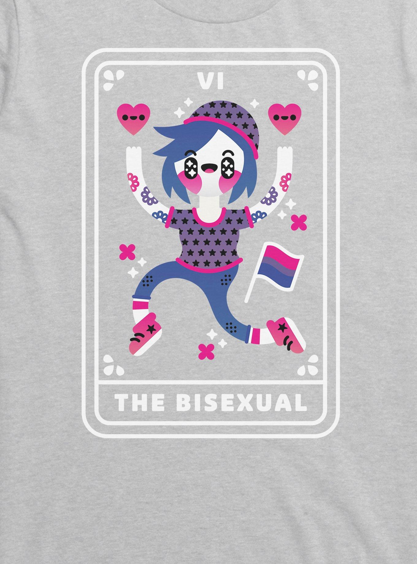 Bisexual Tarot Card T-Shirt, , hi-res