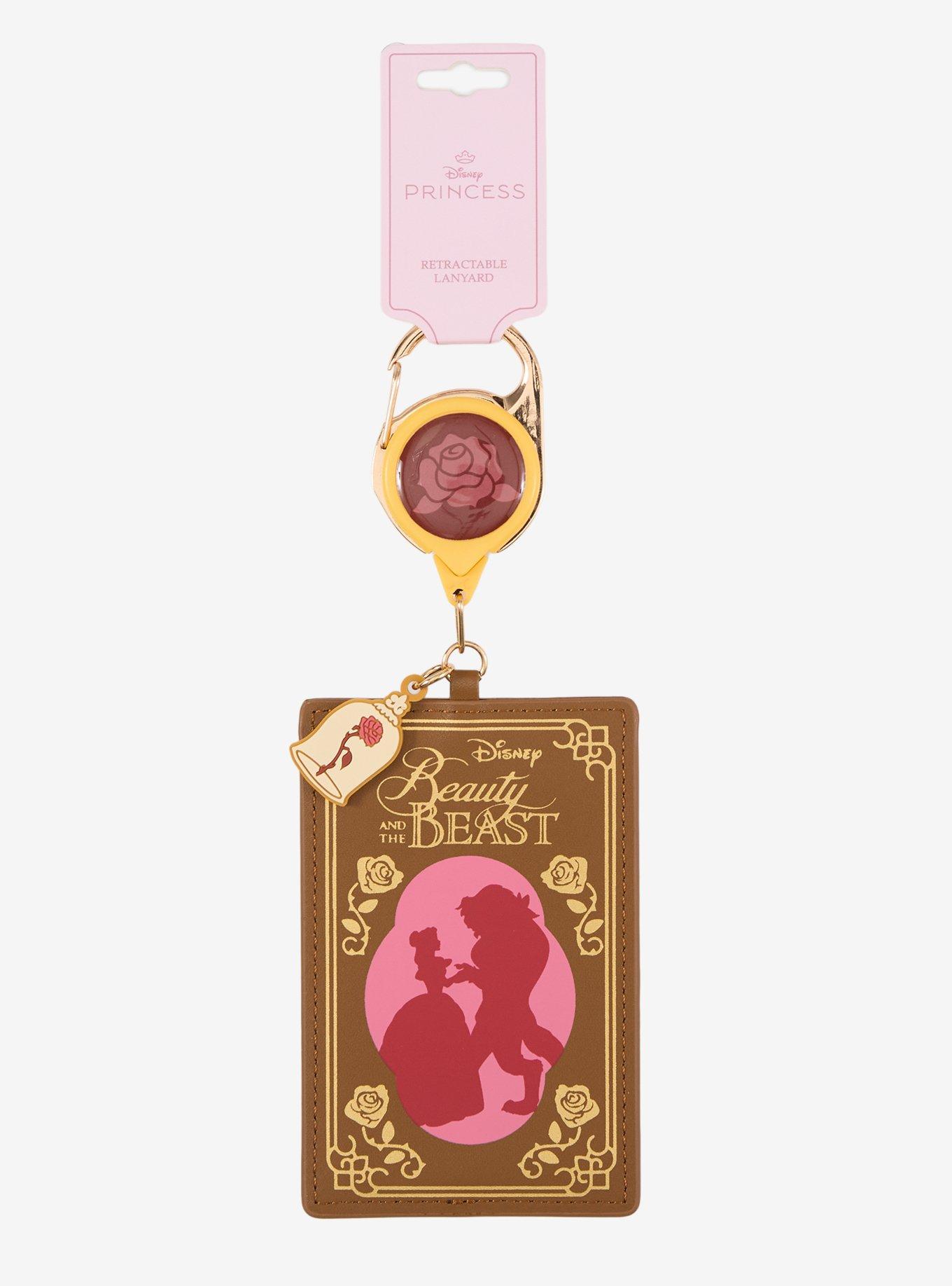 Disney Beauty and The Beast Book Cover Retractable Lanyard, , alternate - view 4