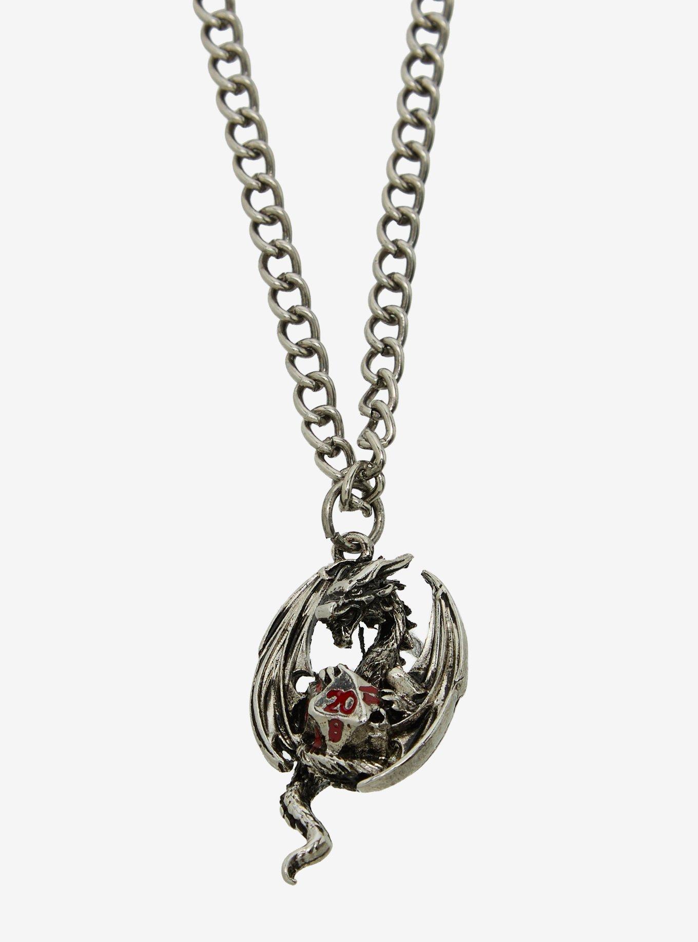 Dragon & Serpent Best Friend Necklace Set, , alternate - view 3