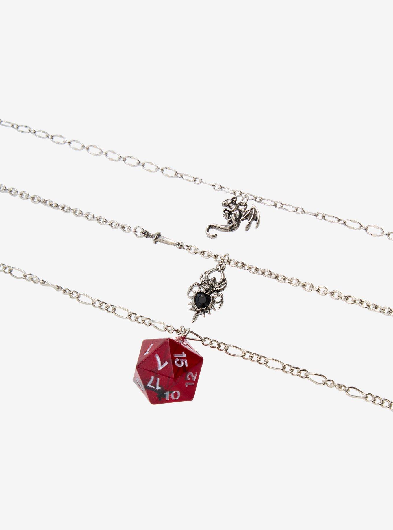 Dark Creature Dice Necklace Set, , alternate - view 3