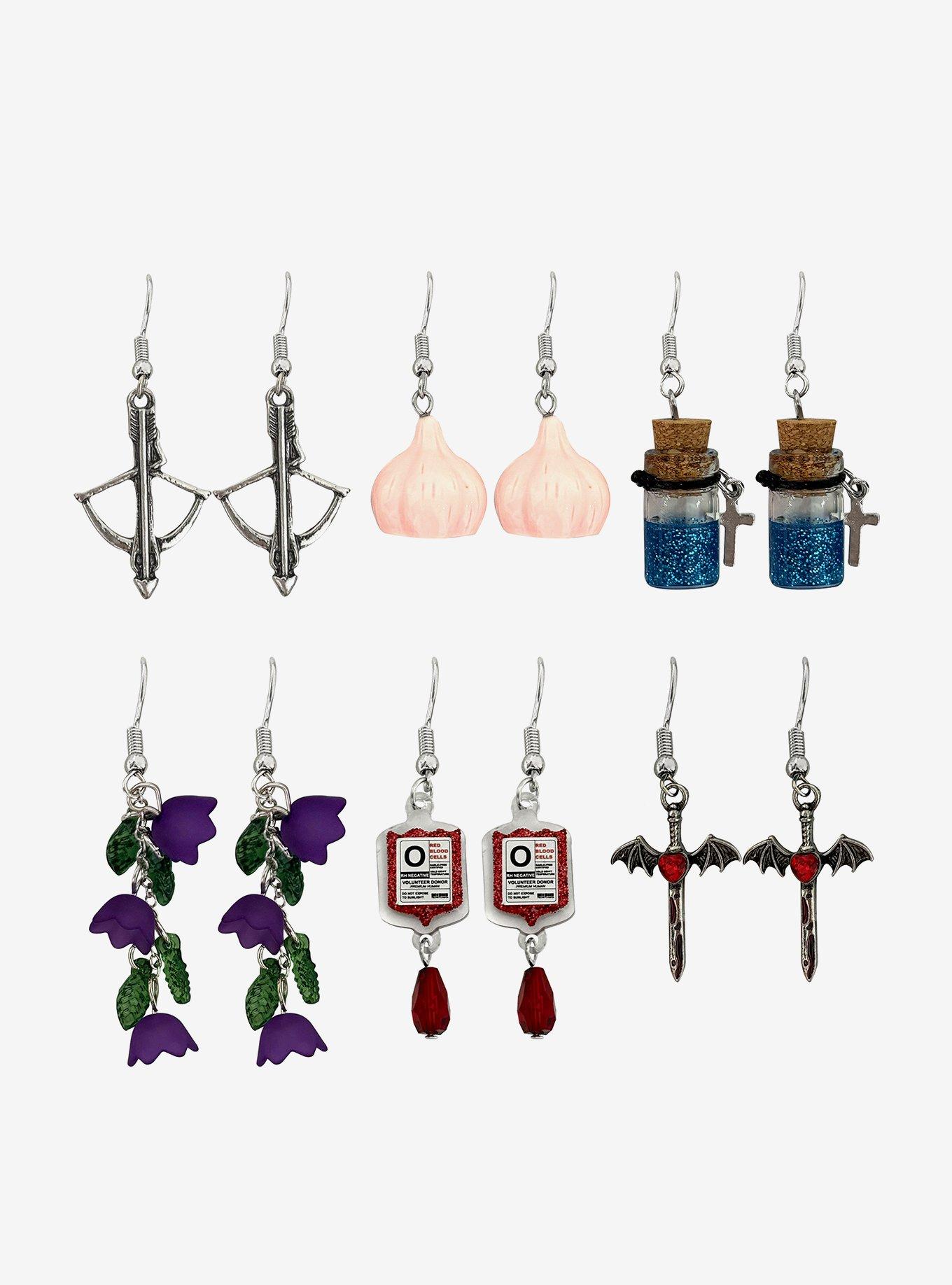 Vampire Survival Drop Earring Set, , hi-res