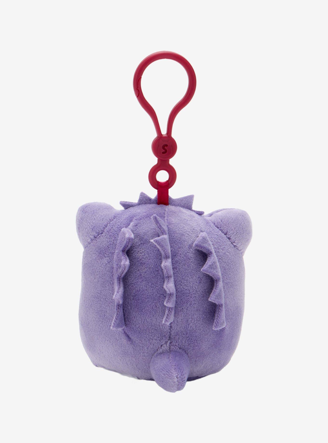 Squishmallows Pok&eacute;mon Gengar Plush Bag Charm, , alternate - view 2