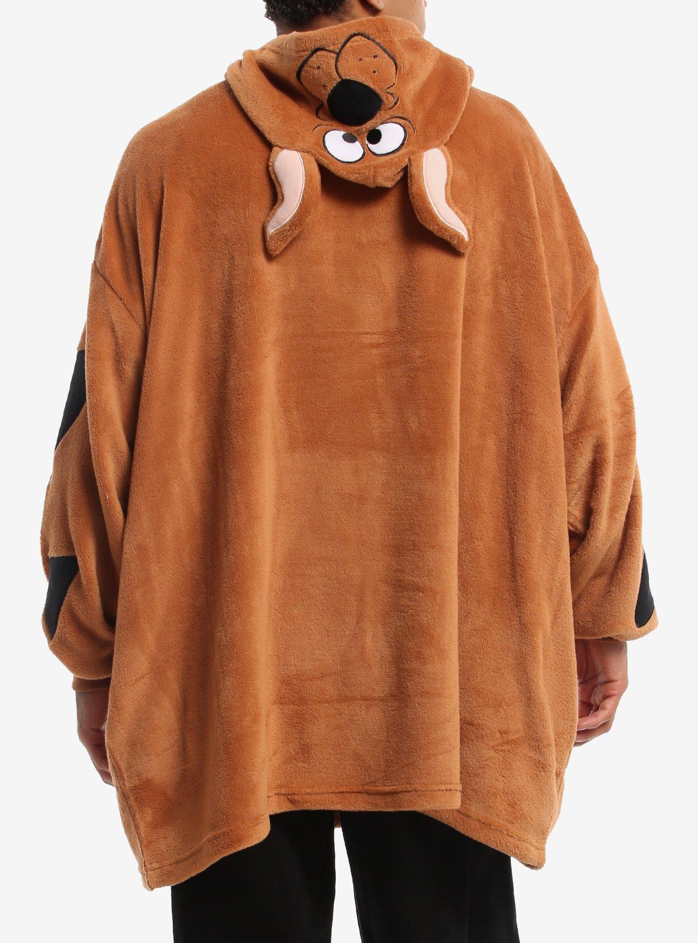 Scooby-Doo! Fuzzy Oversized Hoodie, , alternate - view 3