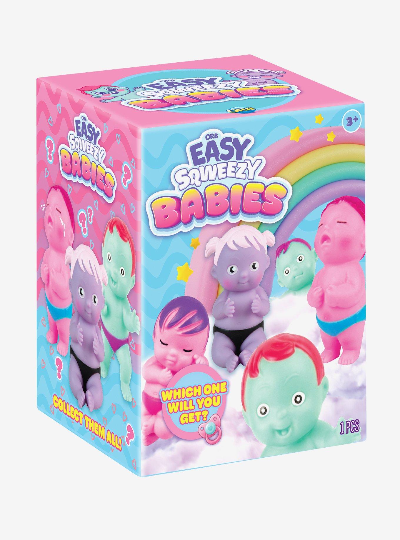 Orb Easy Squeezy Babies Blind Box Squishy Toy, , alternate - view 2