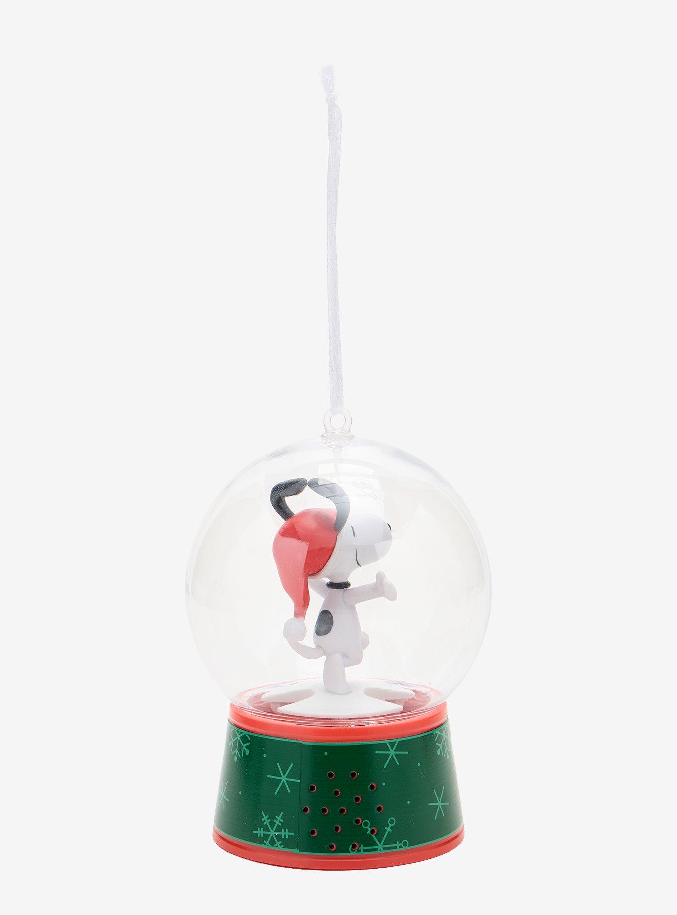 Hallmark Peanuts Snoopy Snow Globe Music Ornament, , alternate - view 3