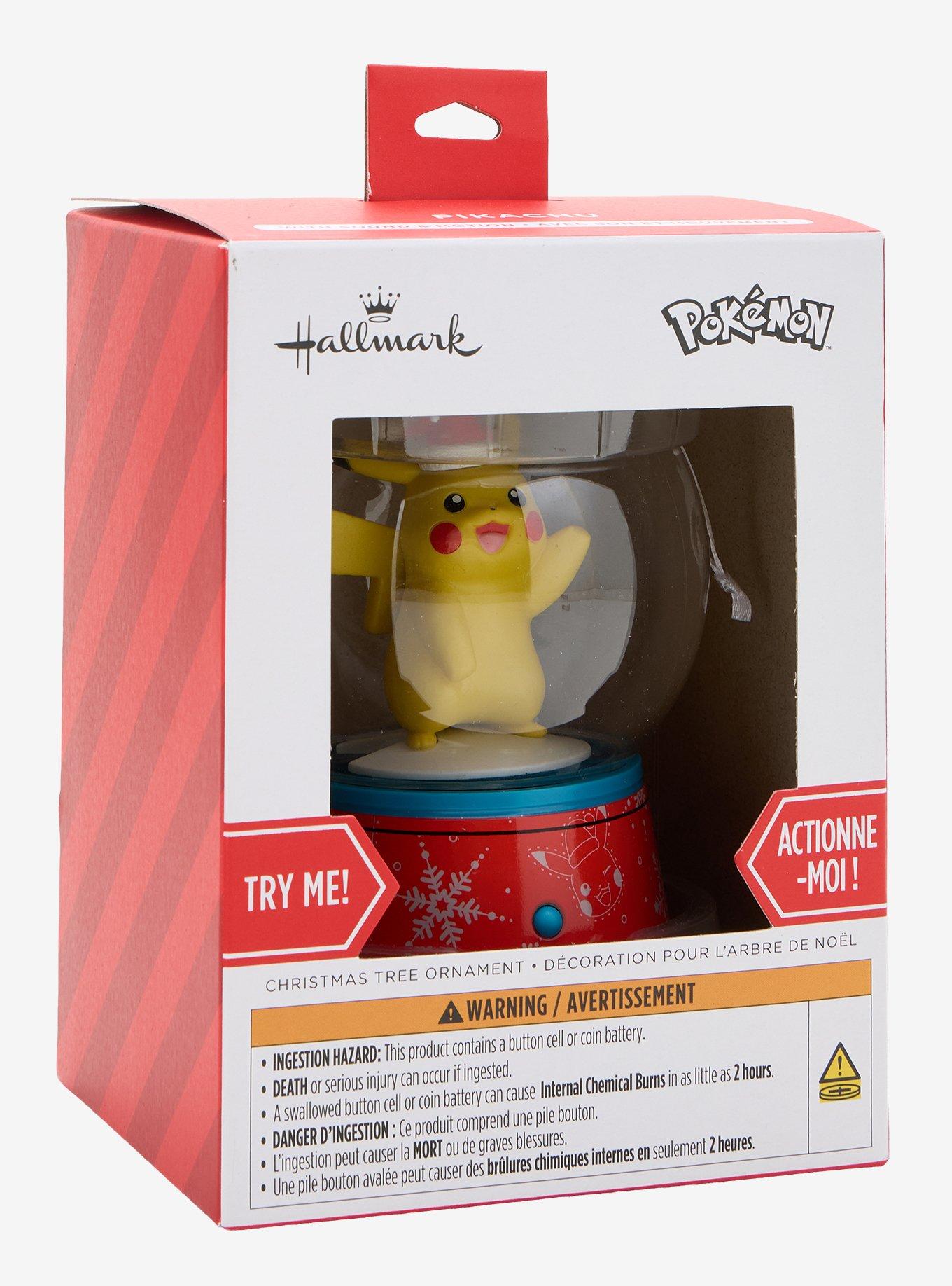 Pok&eacute;mon Pikachu Snow Globe Music Ornament, , alternate - view 4