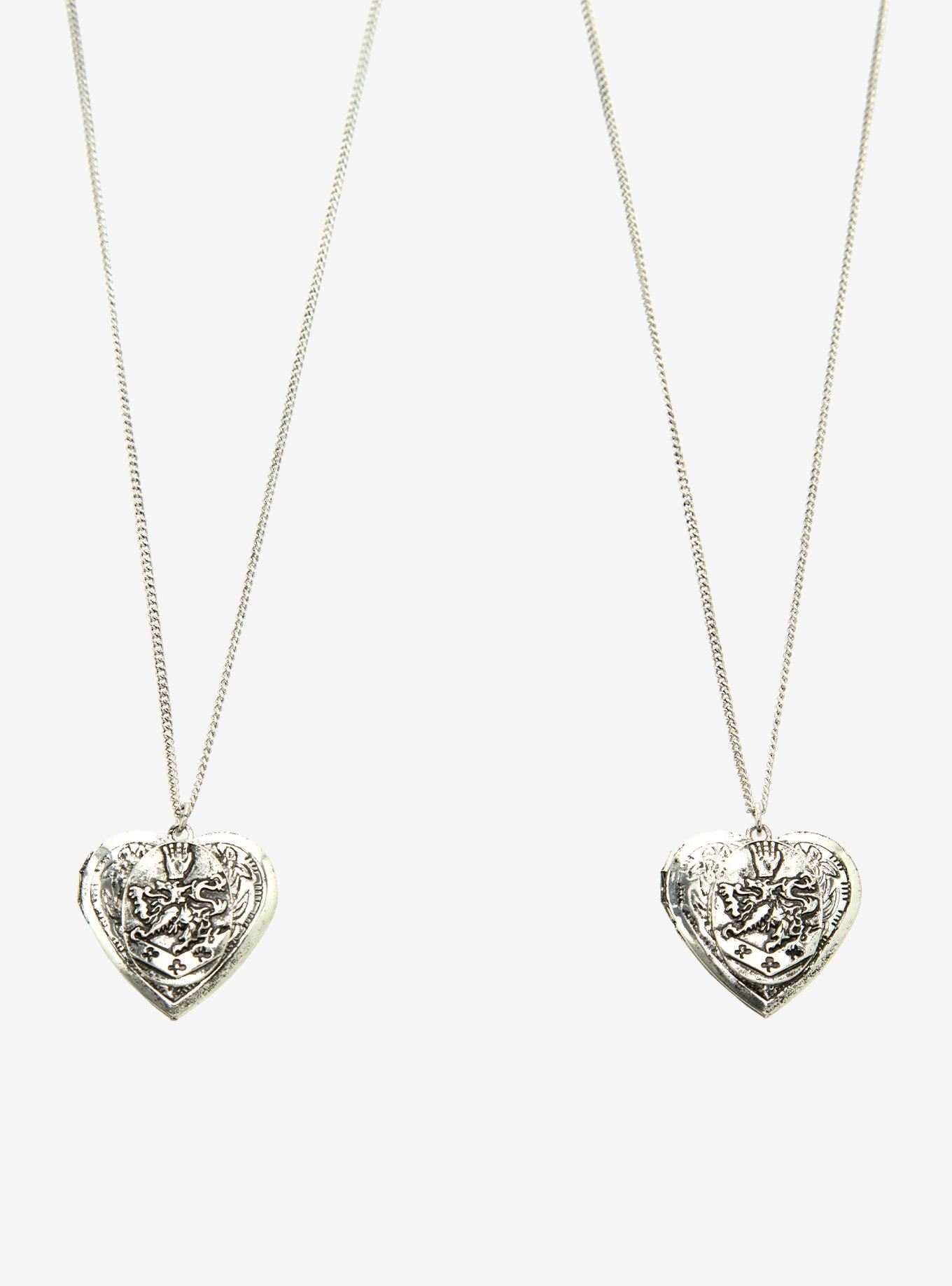 The Twilight Saga Rosalie & Emmett Locket Necklace Set, , alternate - view 3