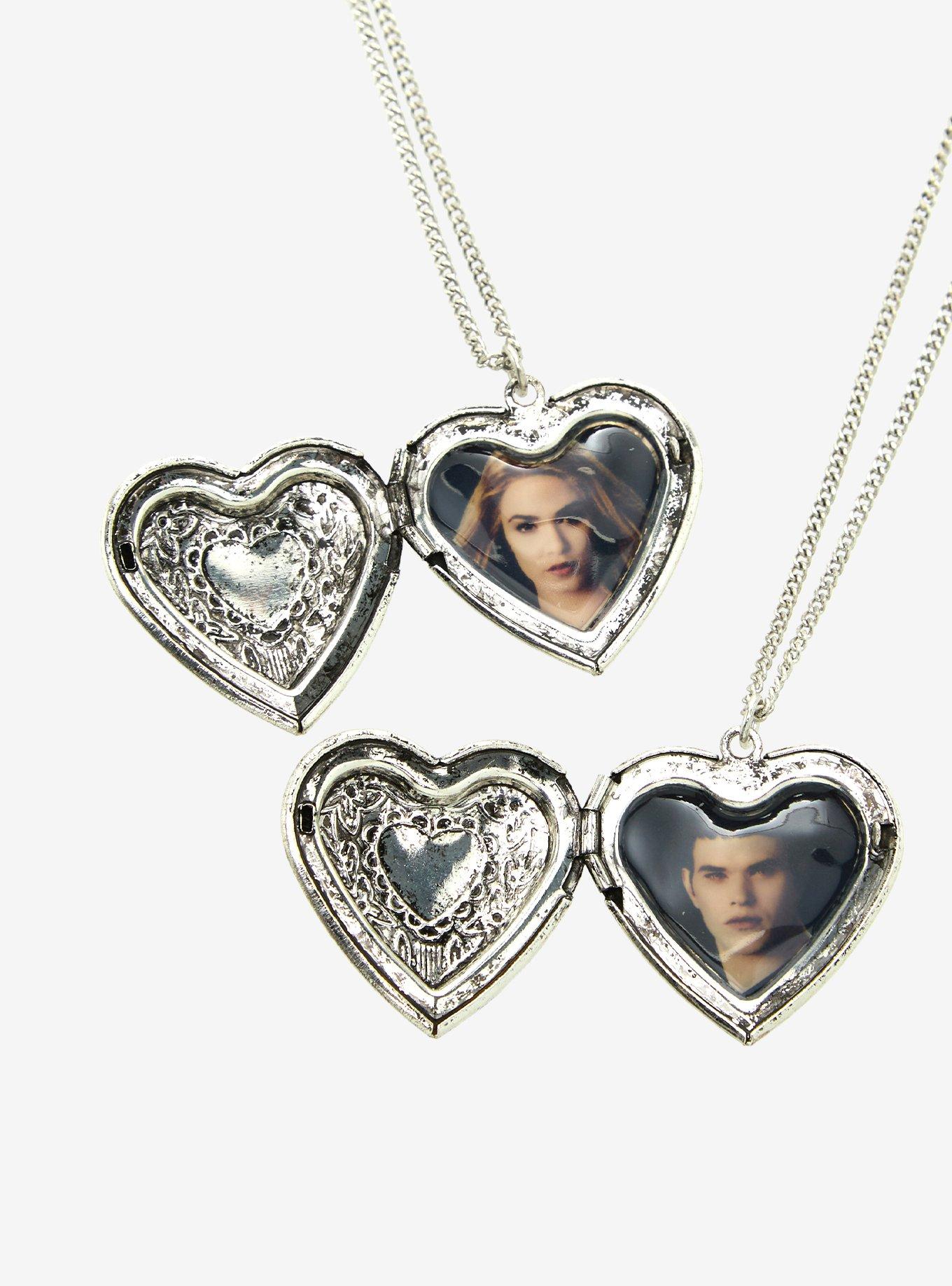 The Twilight Saga Rosalie & Emmett Locket Necklace Set, , alternate - view 4