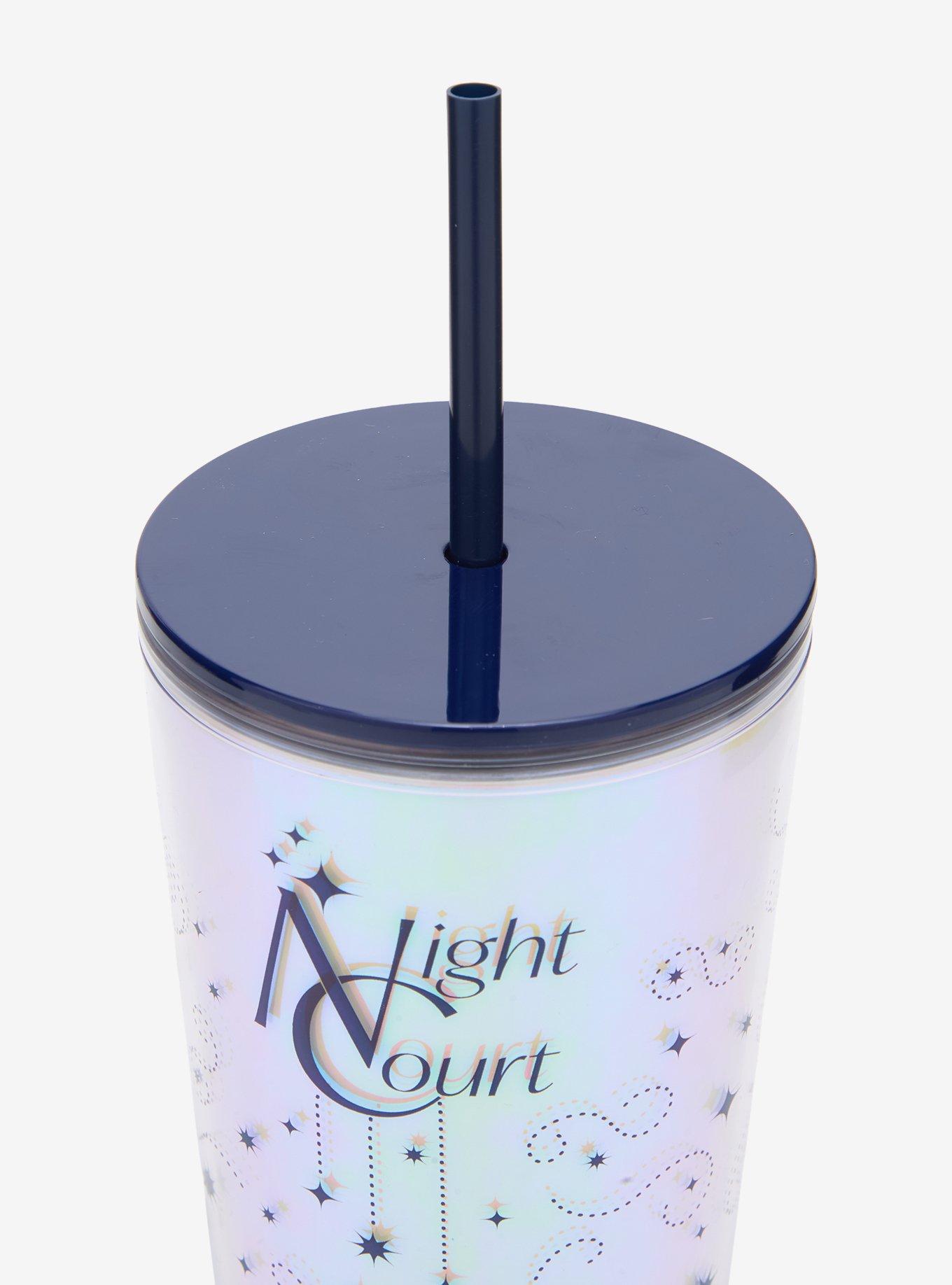 A Court Of Thorns And Roses Night Court Acrylic Travel Cup, , alternate - view 3